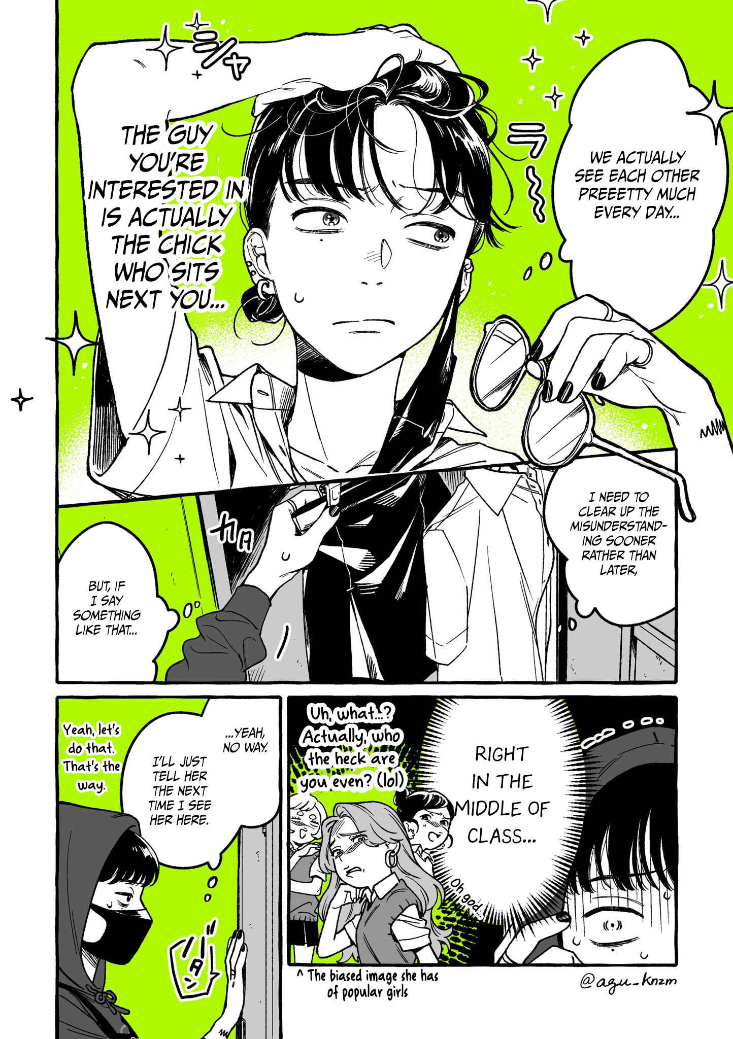 The Guy She Was Interested in Wasn't a Guy at All Chapter 2 page 1