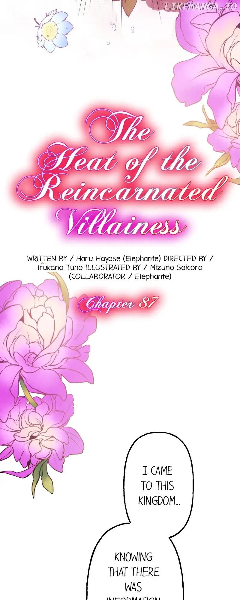 The Heat of the Reincarnated Villainess Chapter 87 page 2