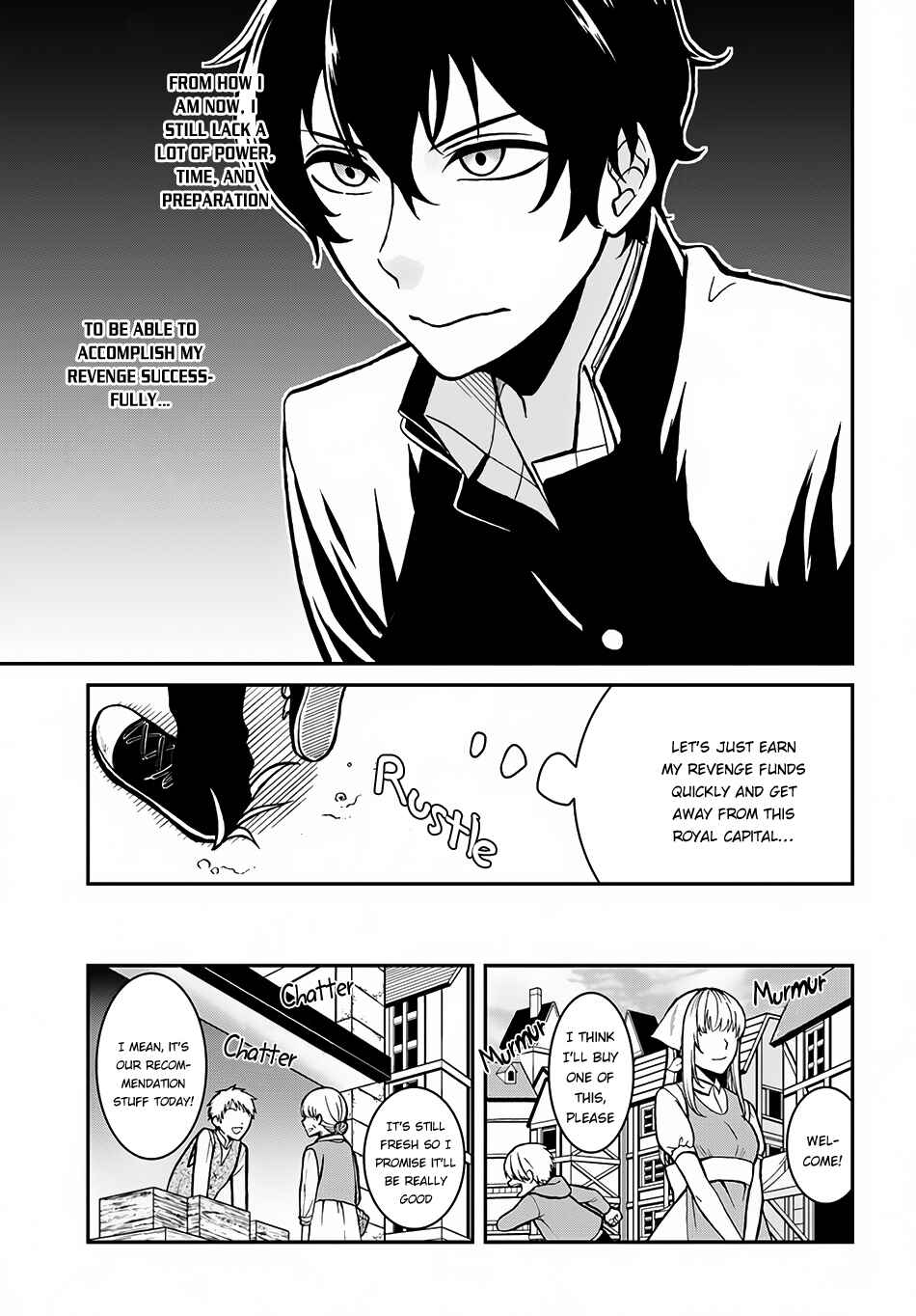 The Hero Laughs While Walking the Path of Vengeance a Second Time Chapter 3 page 3