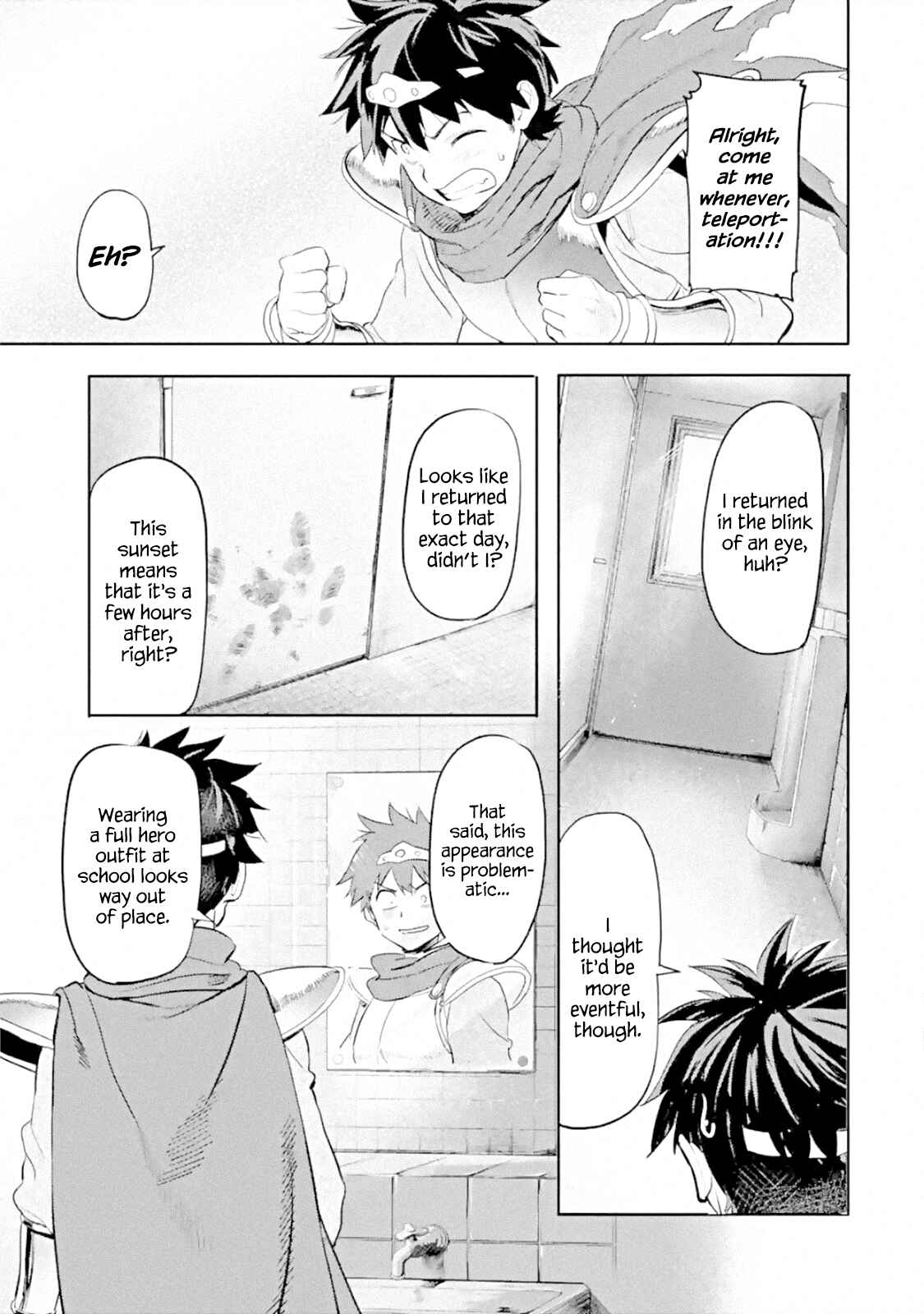 The Isekai Returnee is Too OP for the Modern World Chapter 1 page 19