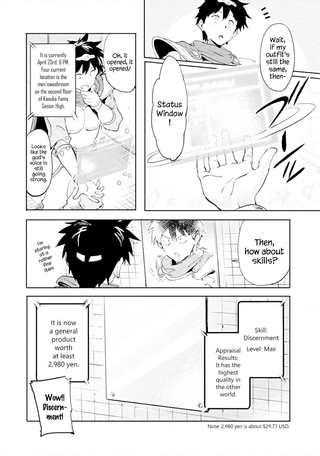 The Isekai Returnee is Too OP for the Modern World Chapter 1 page 20