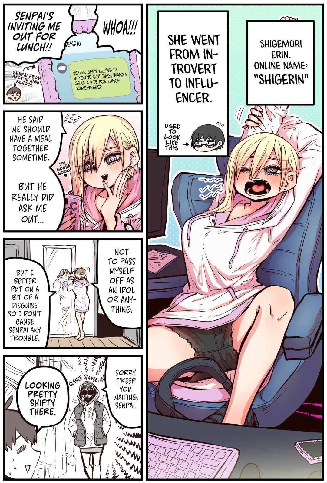 The Kouhai who Went from Introvert to Influencer Chapter 2 page 0