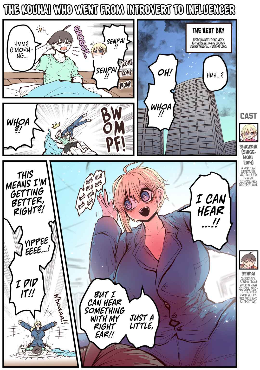 The Kouhai who Went from Introvert to Influencer Chapter 6 page 0