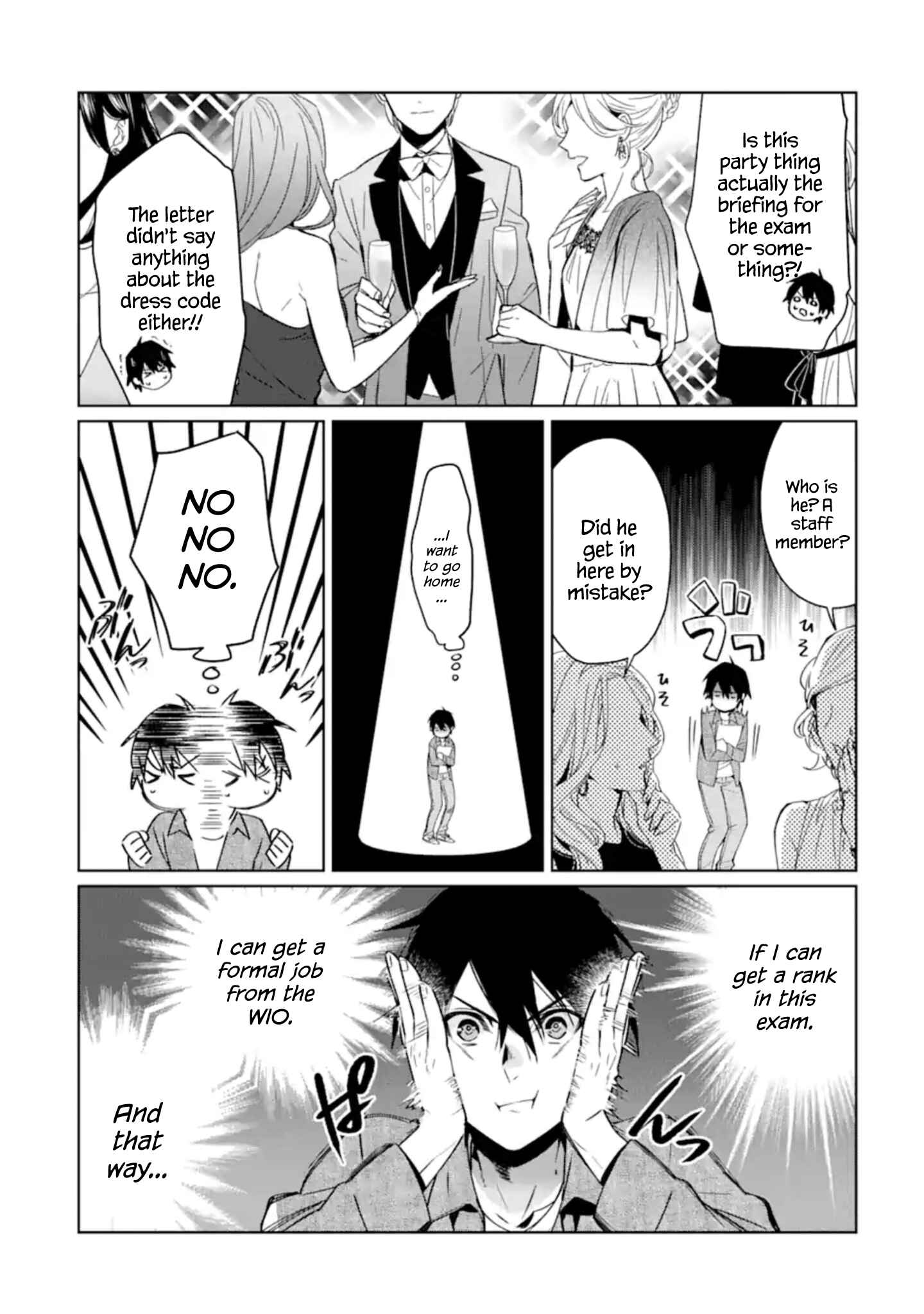The Lesser Irregular Returns From the Demon World Chapter 1 page 3