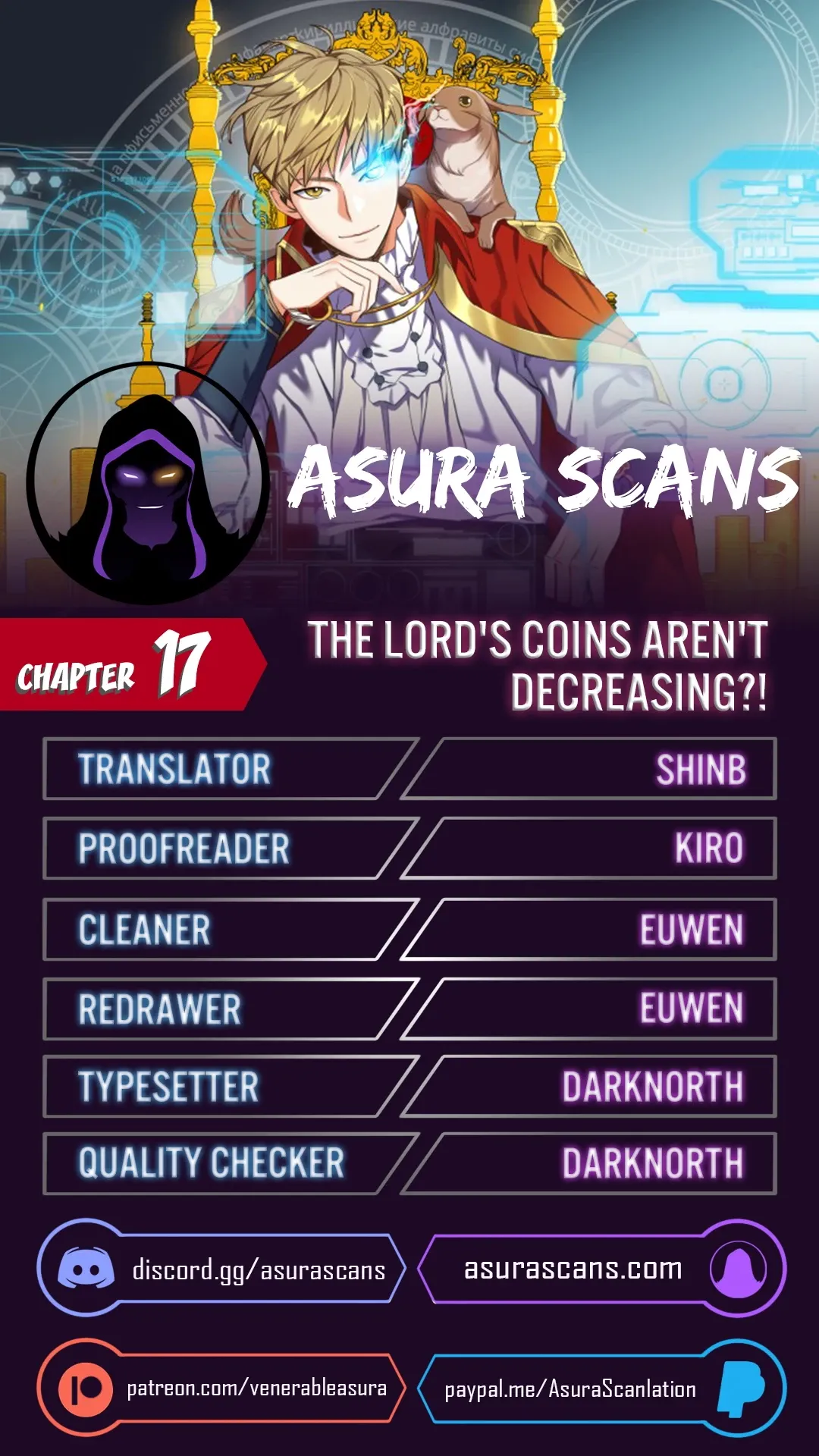 The Lord's Coins Aren't Decreasing?! Chapter 17 page 0