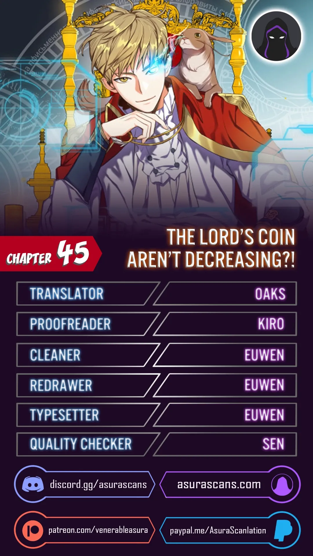 The Lord's Coins Aren't Decreasing?! Chapter 45 page 0