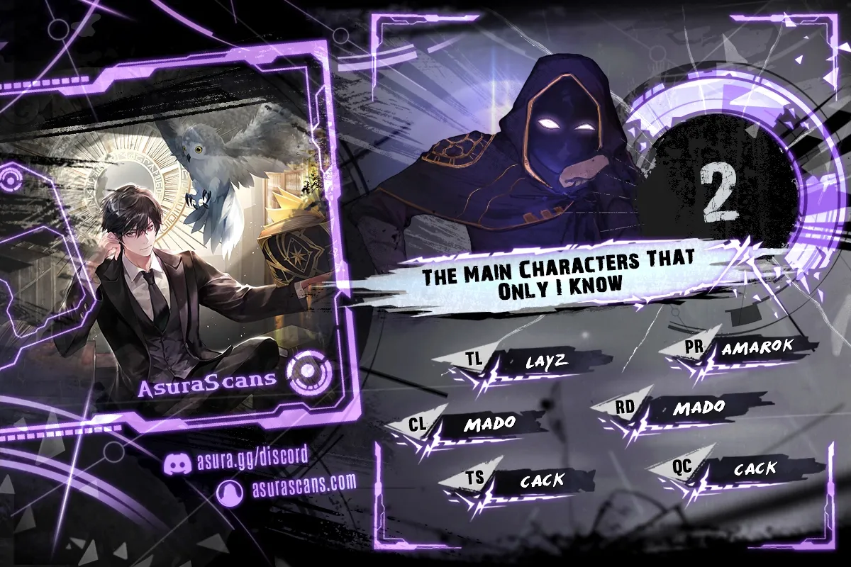 The Main Characters That Only I Know Chapter 2 page 0