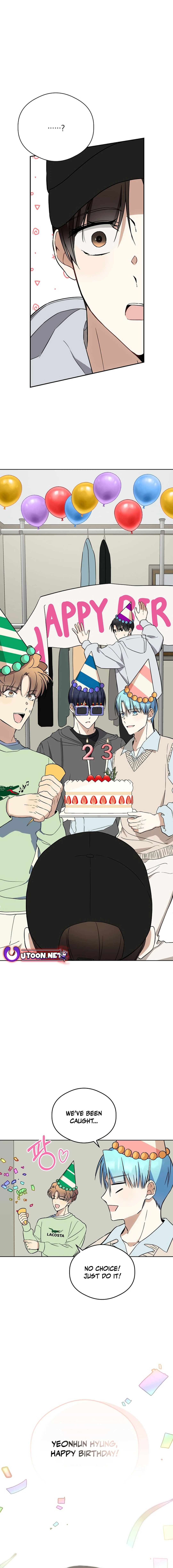 The Maknae Has to Be an Idol Chapter 23 page 14