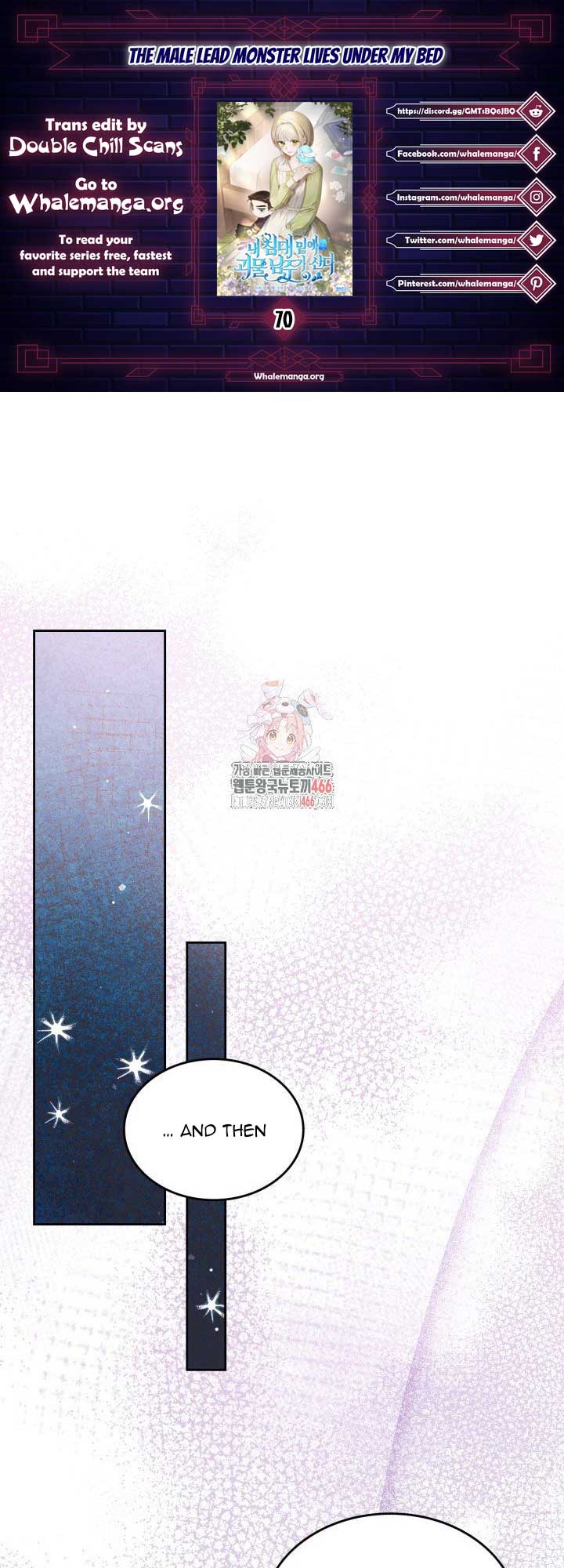 The Male Lead Monster Lives Under My Bed Chapter 70 page 0