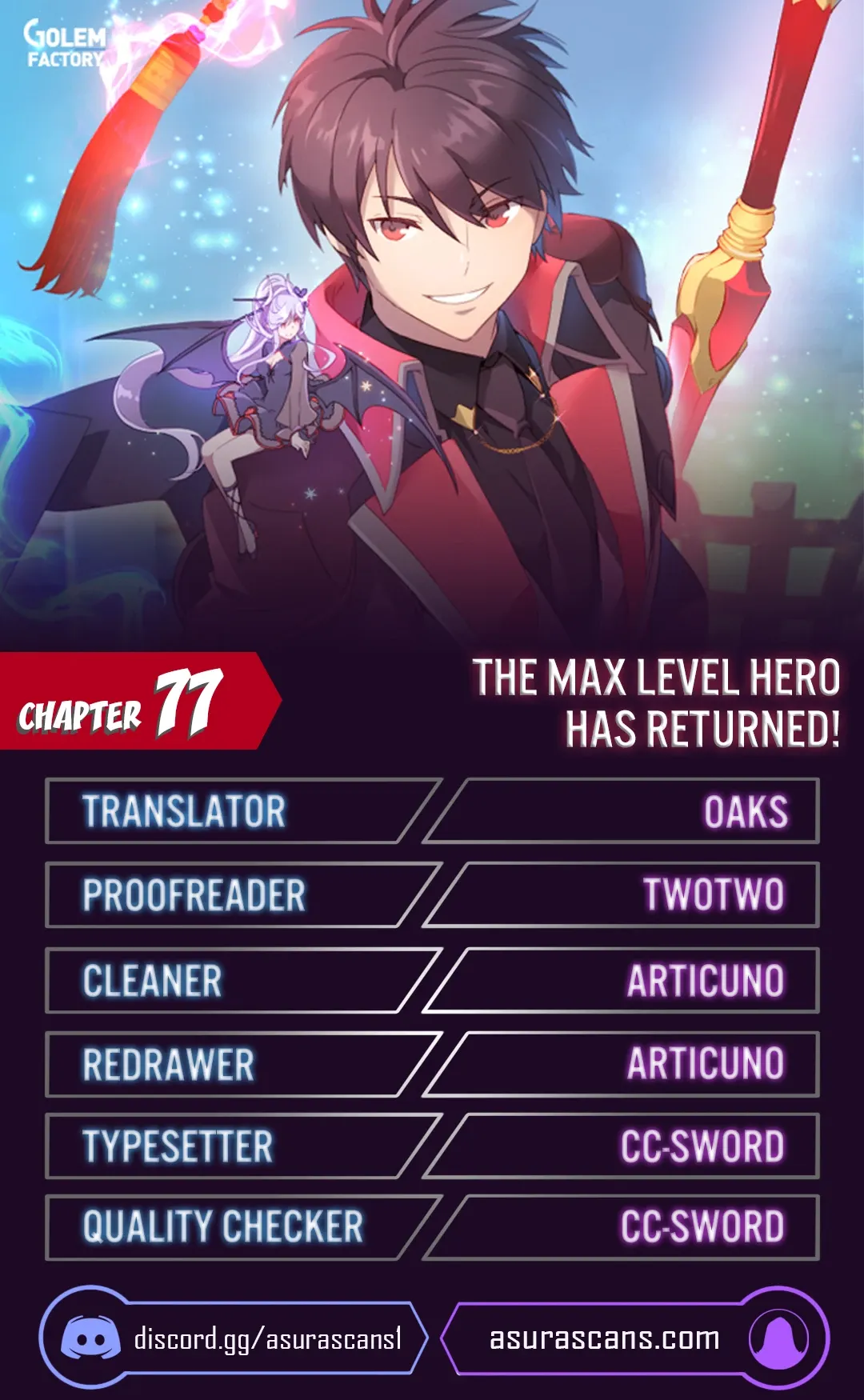 The Max Level Hero has Returned! Chapter 77 page 0