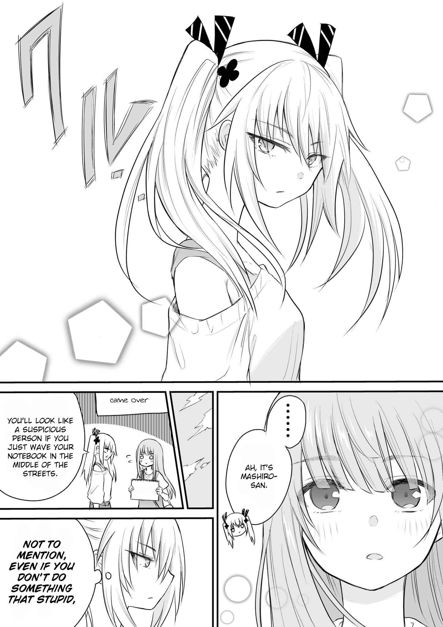 The Mute Girl and Her New Friend (Webcomic) Chapter 11 page 2