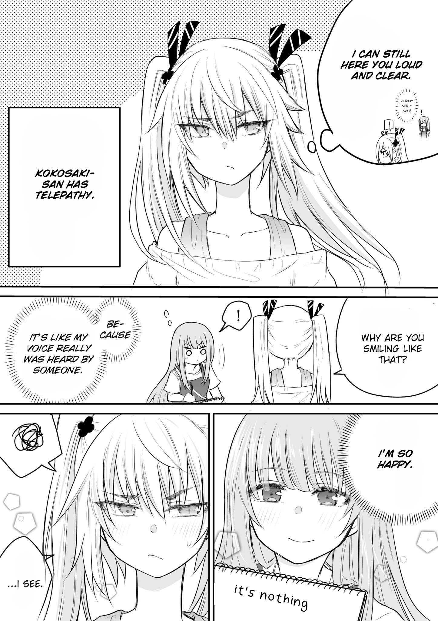 The Mute Girl and Her New Friend (Webcomic) Chapter 11 page 3