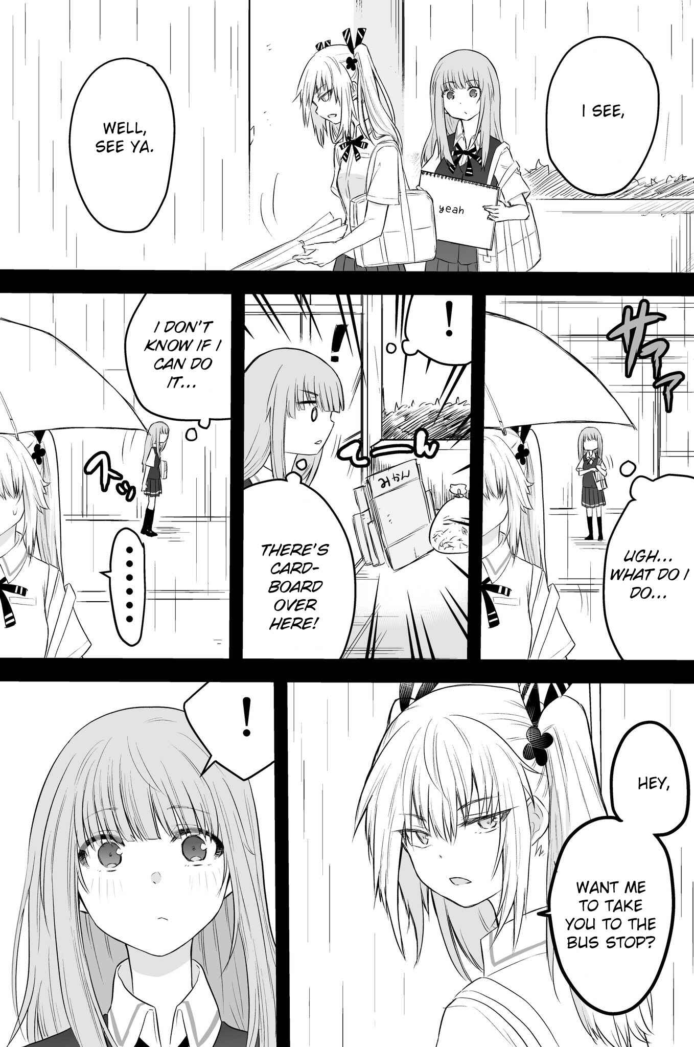 The Mute Girl and Her New Friend (Webcomic) Chapter 16 page 1