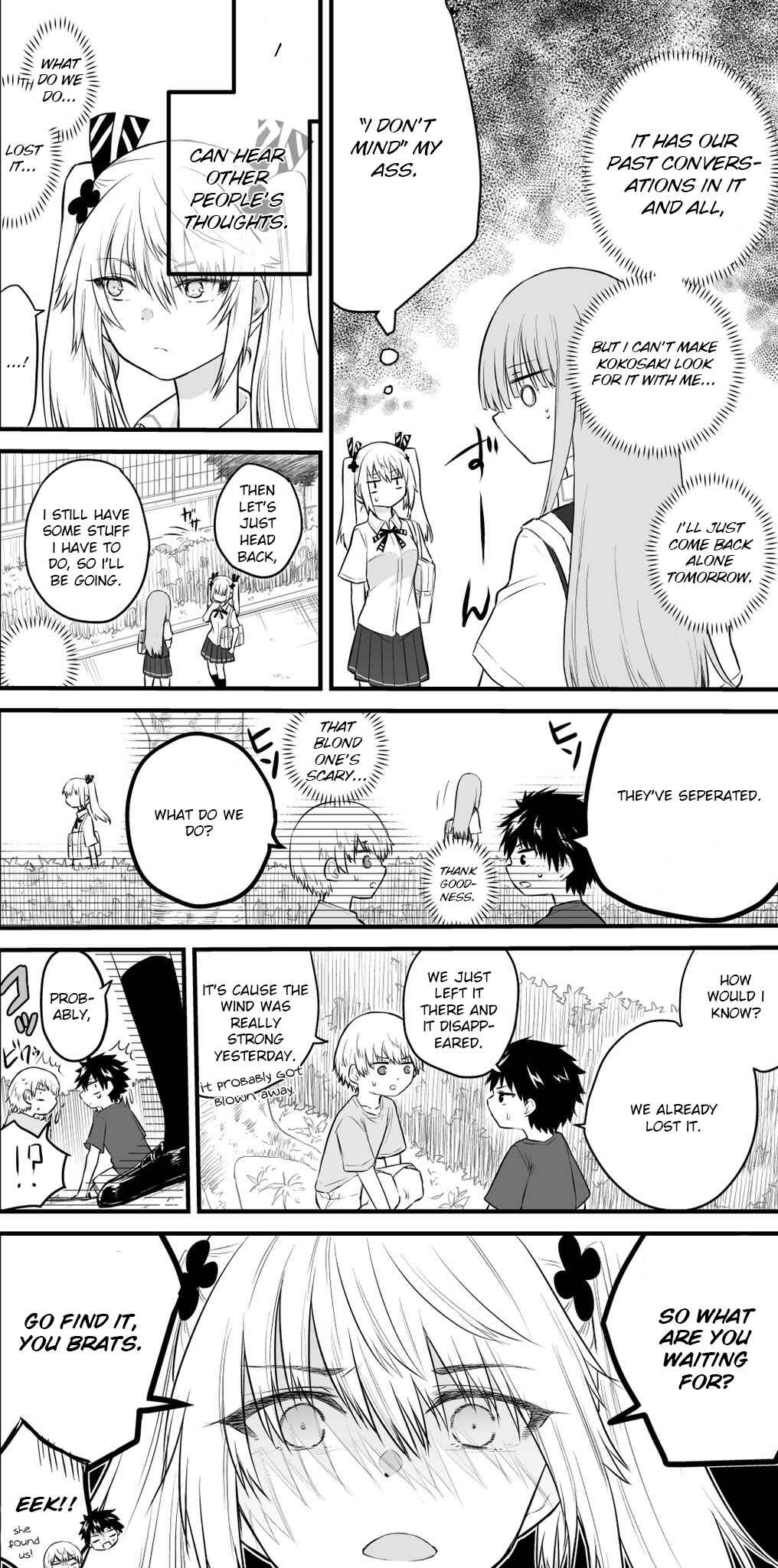 The Mute Girl and Her New Friend (Webcomic) Chapter 19 page 1