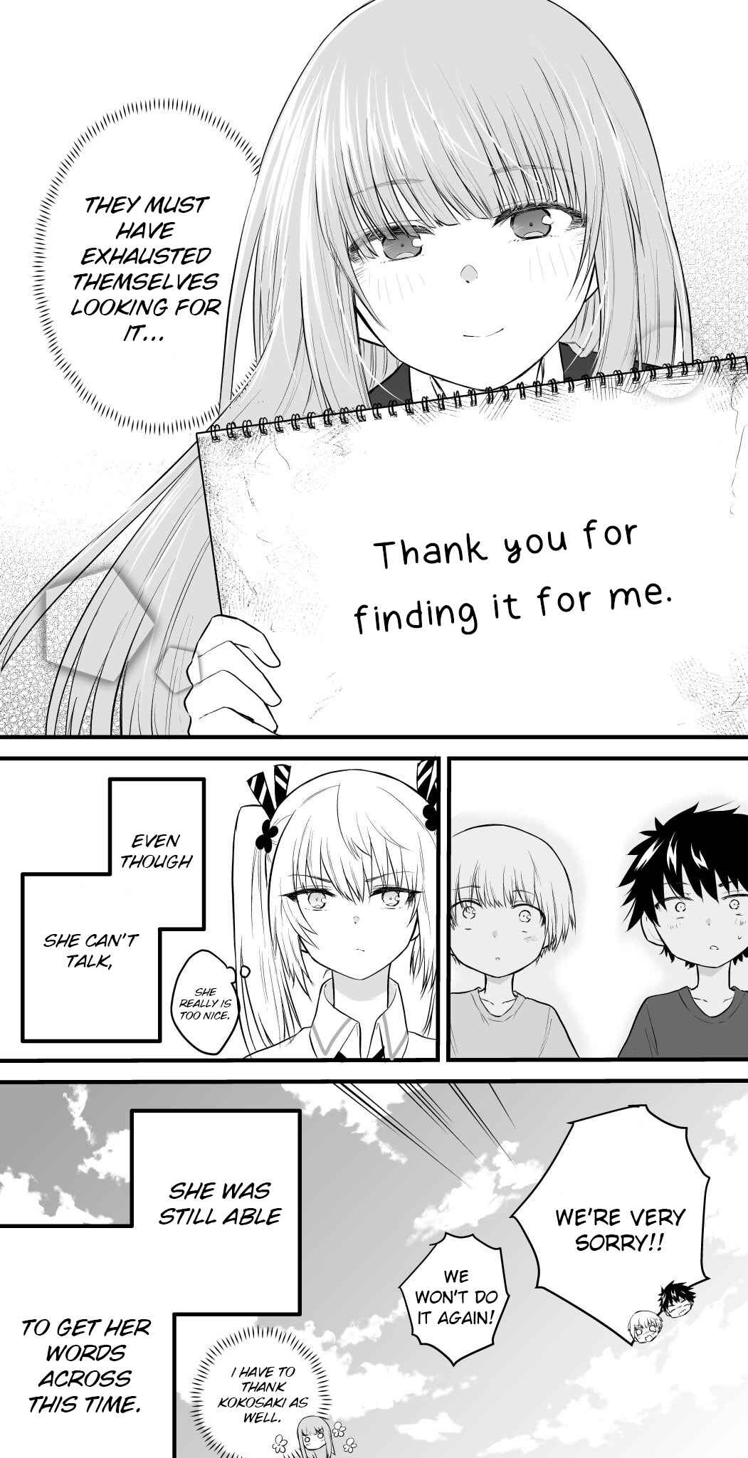 The Mute Girl and Her New Friend (Webcomic) Chapter 19 page 3