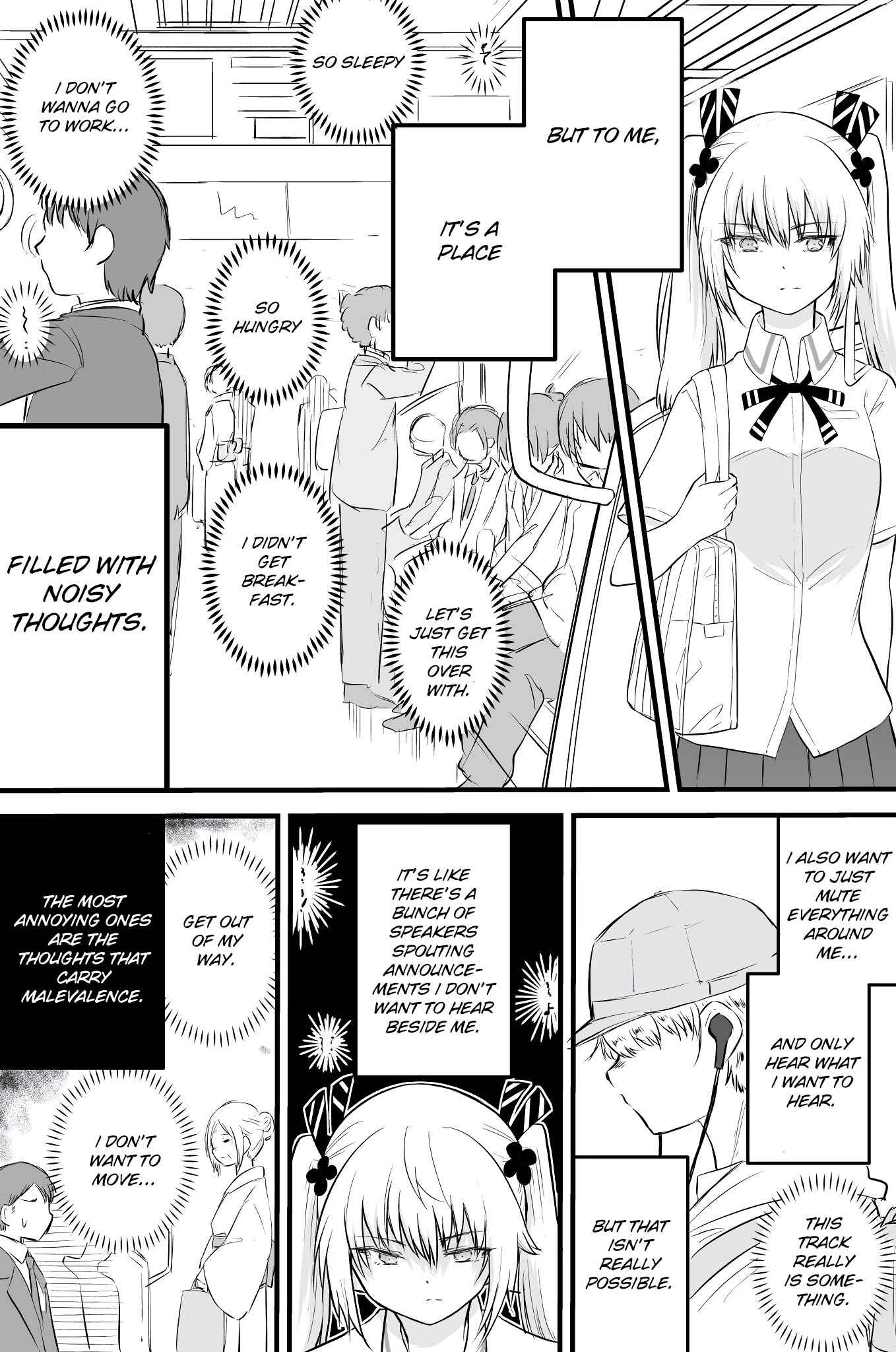 The Mute Girl and Her New Friend (Webcomic) Chapter 23 page 1