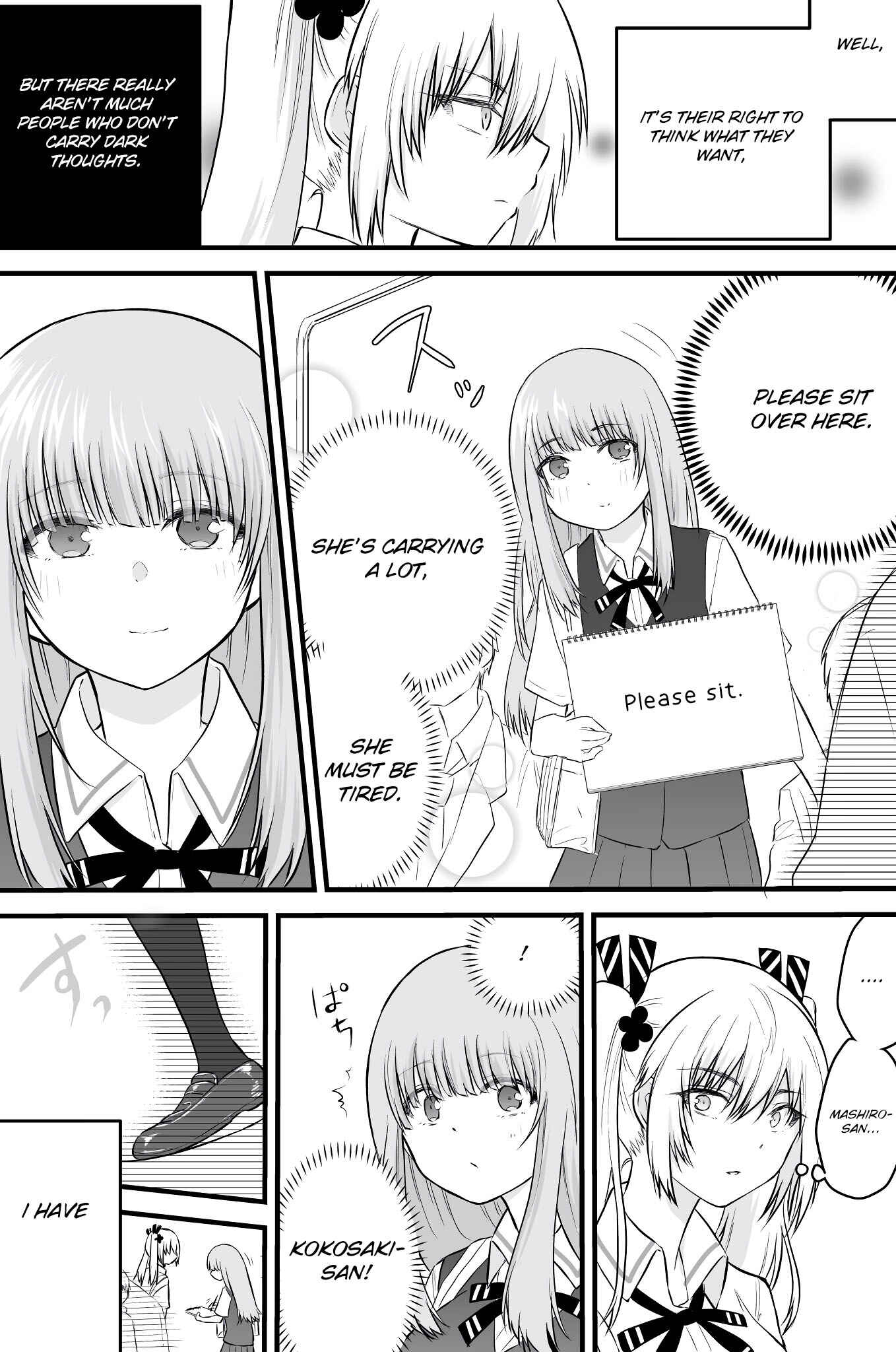 The Mute Girl and Her New Friend (Webcomic) Chapter 23 page 2