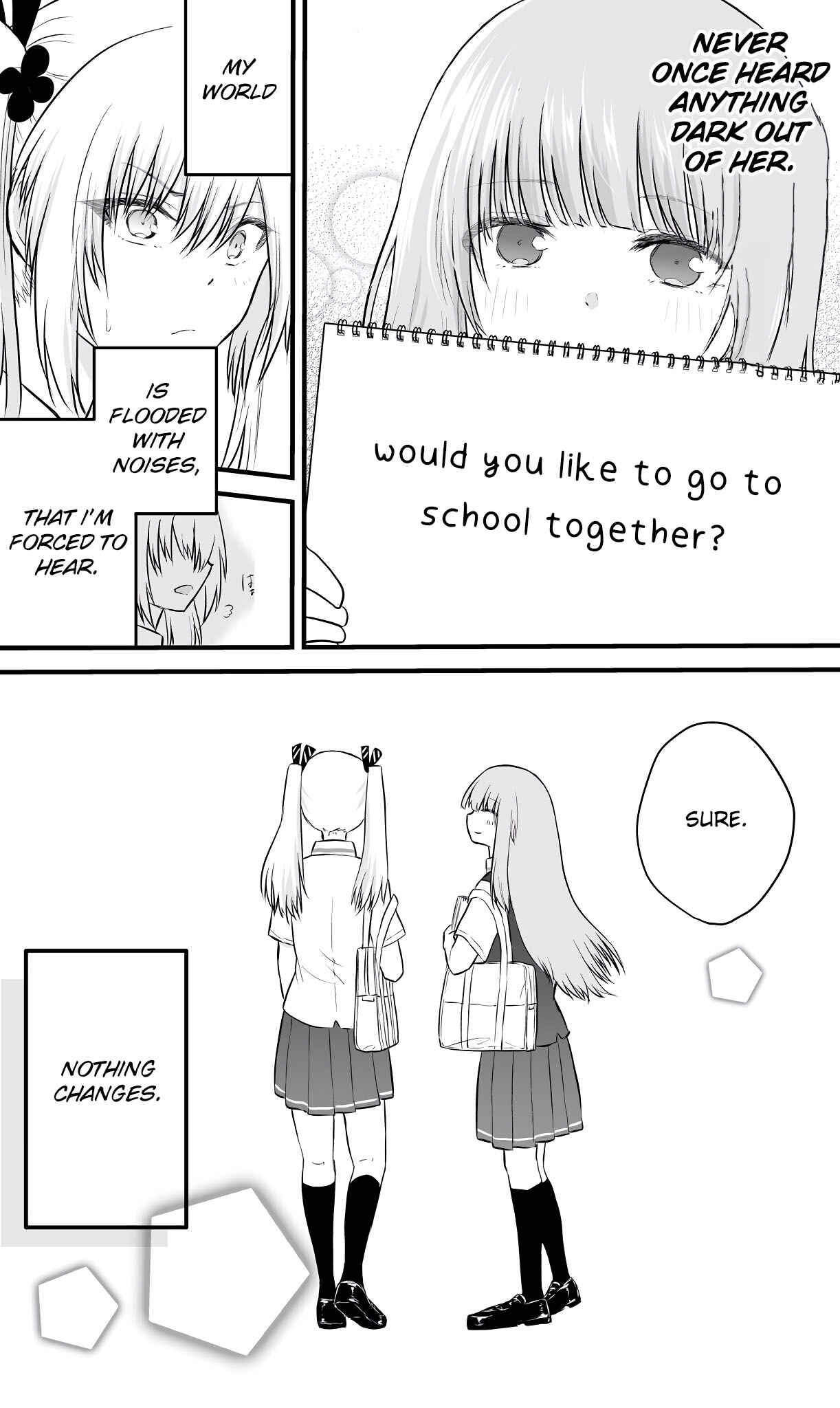 The Mute Girl and Her New Friend (Webcomic) Chapter 23 page 3