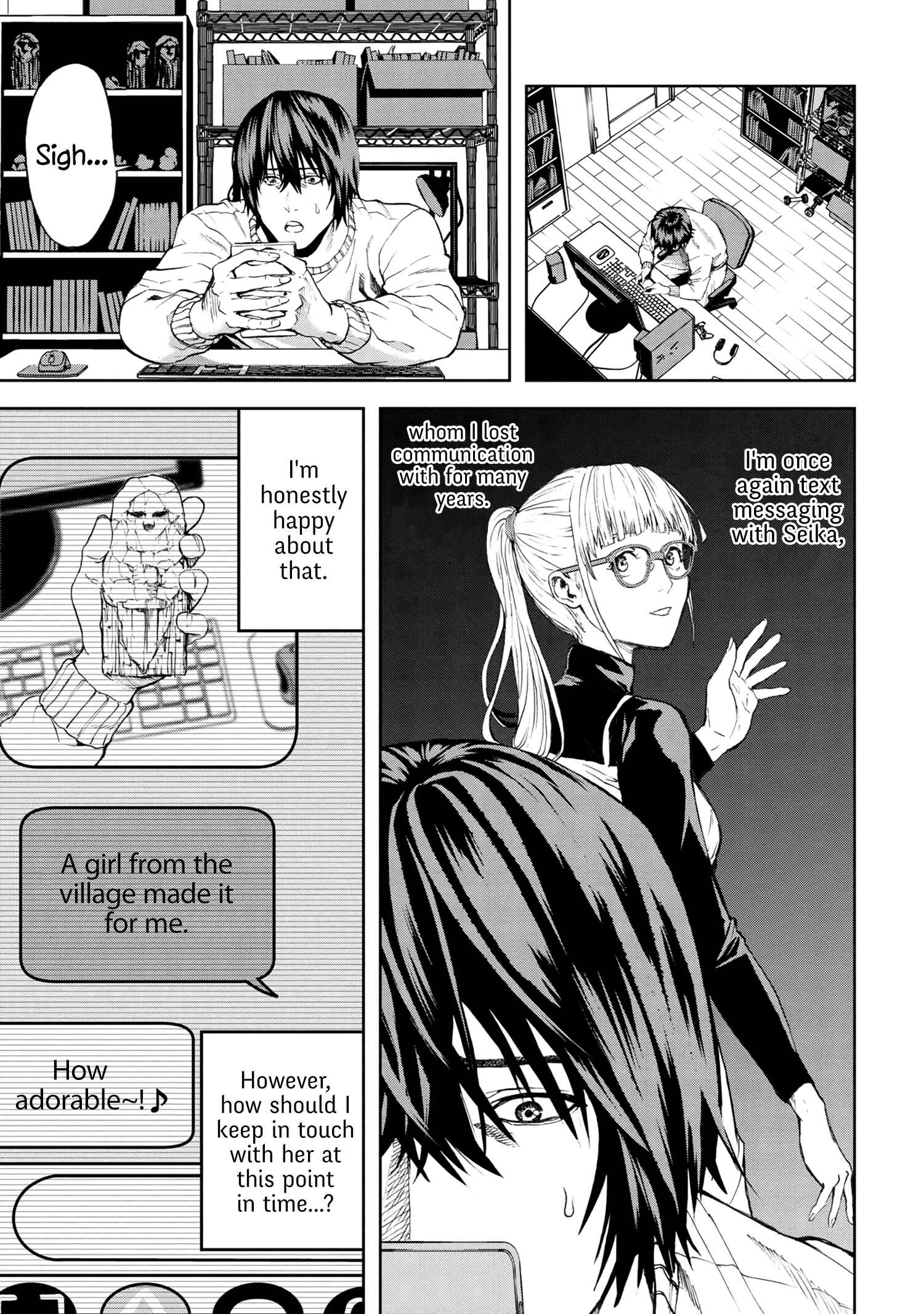 The NPCs in This Village Sim Game Must Be Real! Chapter 23 page 0