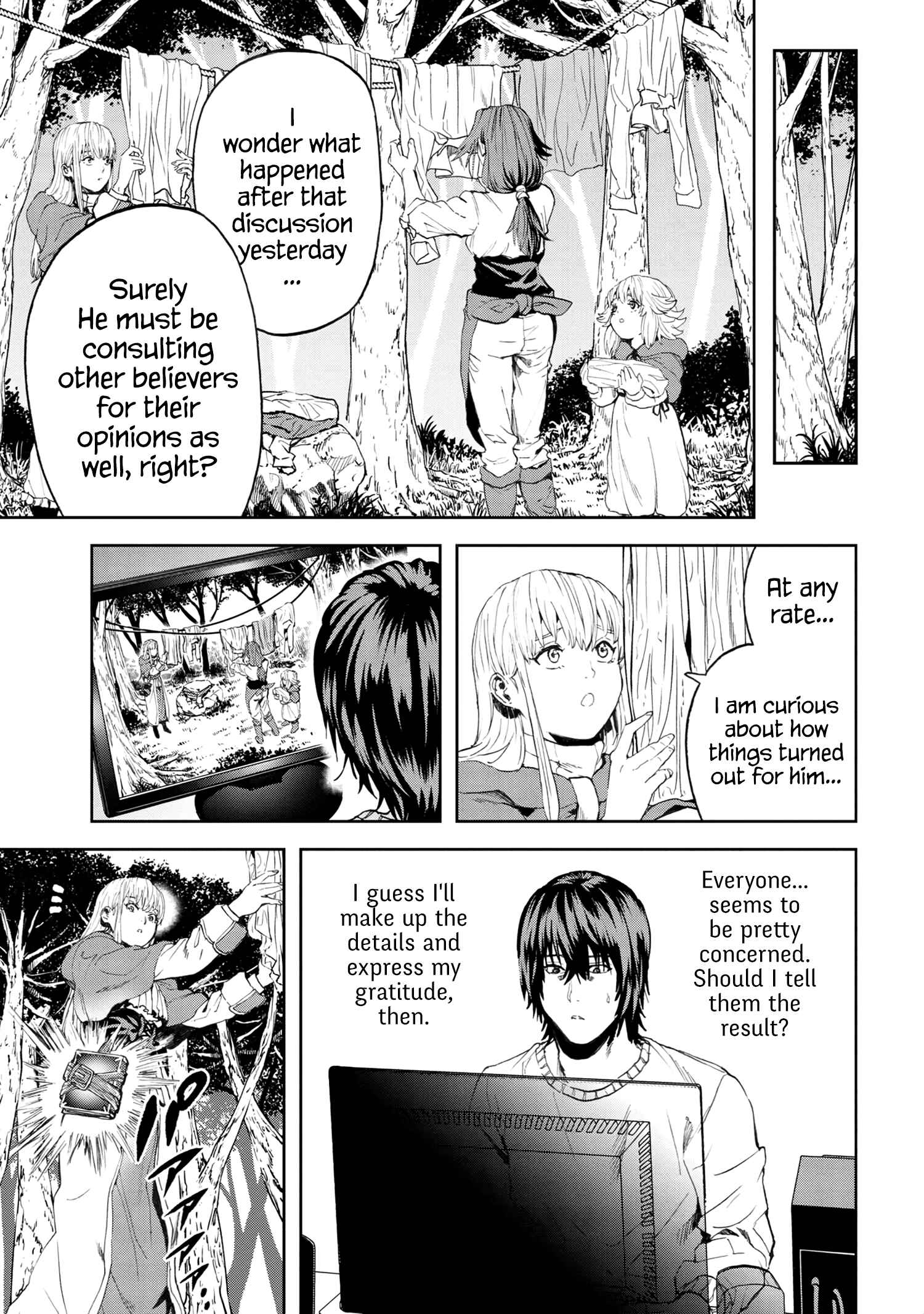 The NPCs in This Village Sim Game Must Be Real! Chapter 23 page 20