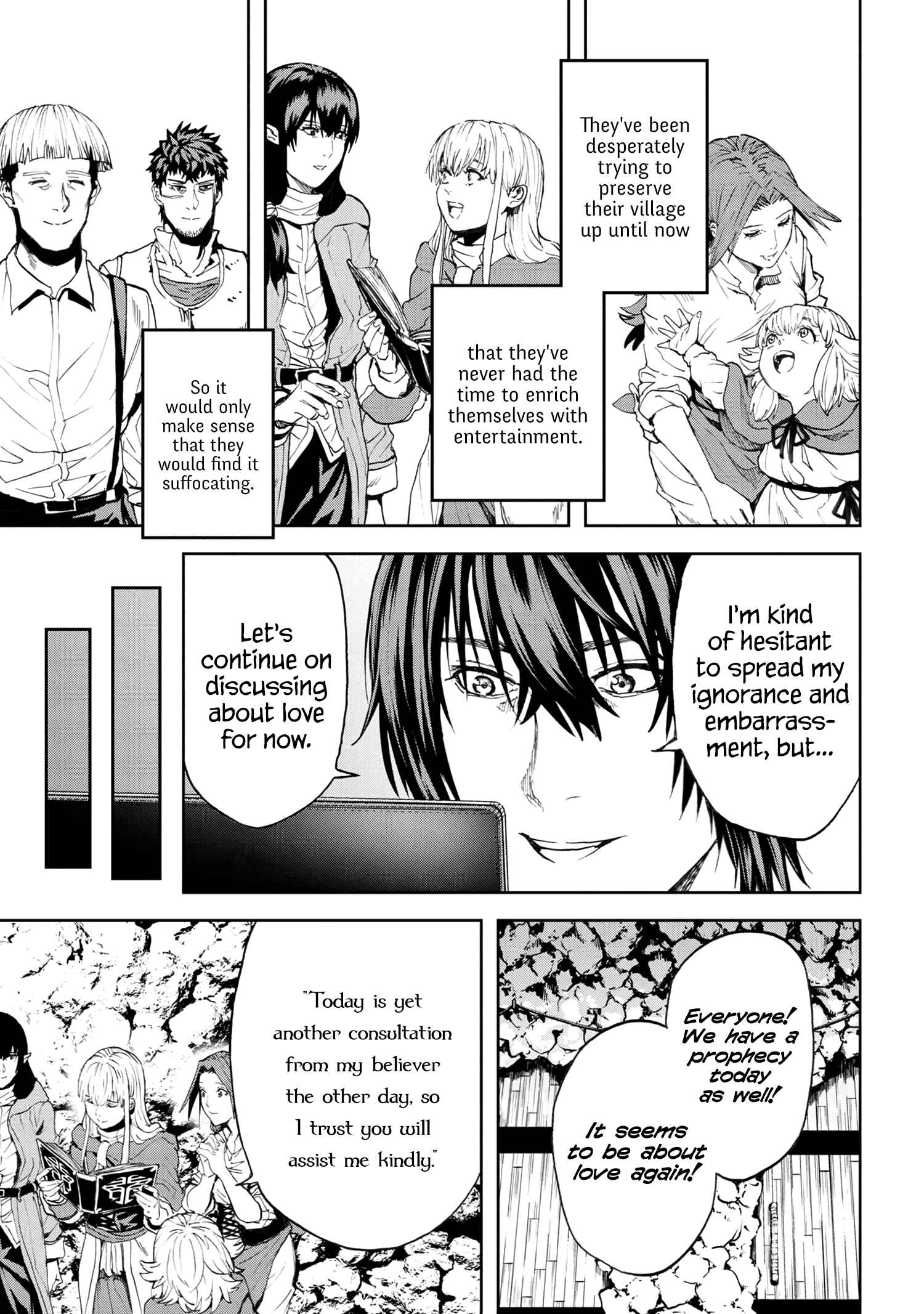 The NPCs in This Village Sim Game Must Be Real! Chapter 23 page 22