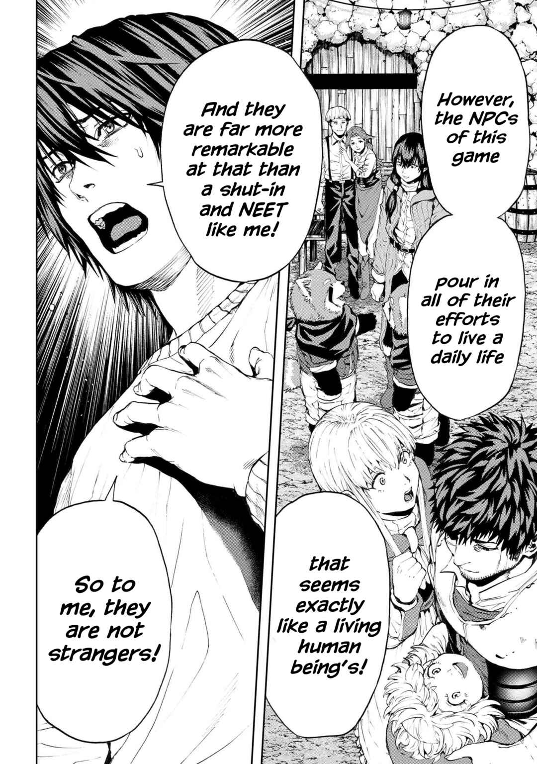 The NPCs in This Village Sim Game Must Be Real! Chapter 29 page 7