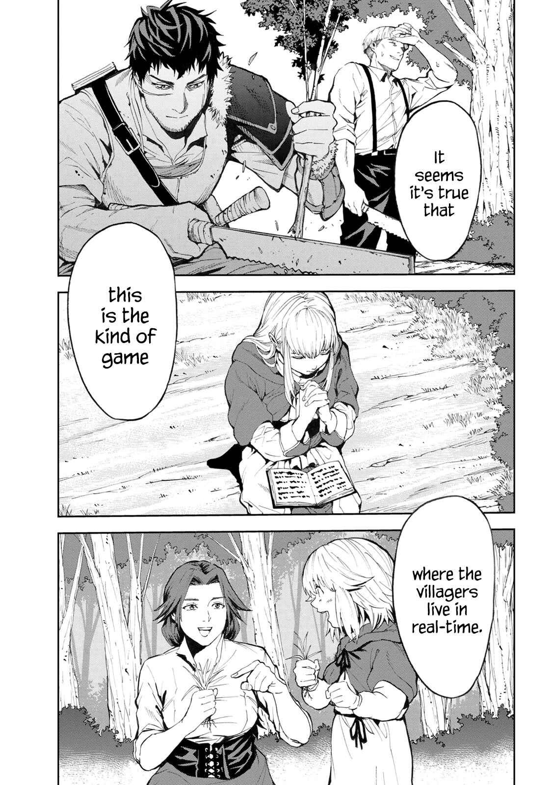 The NPCs in This Village Sim Game Must Be Real! Chapter 3.1 page 2