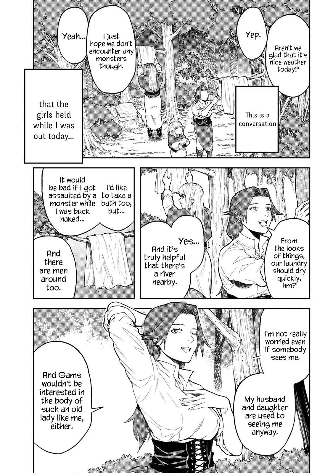 The NPCs in This Village Sim Game Must Be Real! Chapter 4.1 page 2