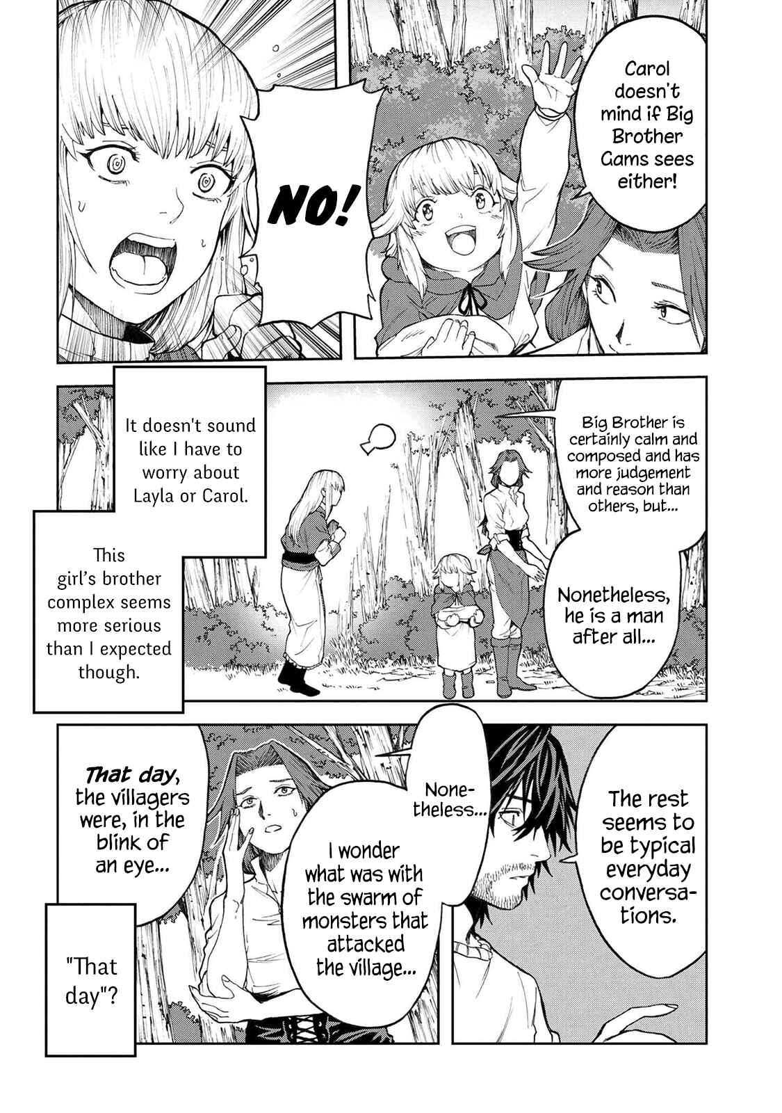 The NPCs in This Village Sim Game Must Be Real! Chapter 4.1 page 3