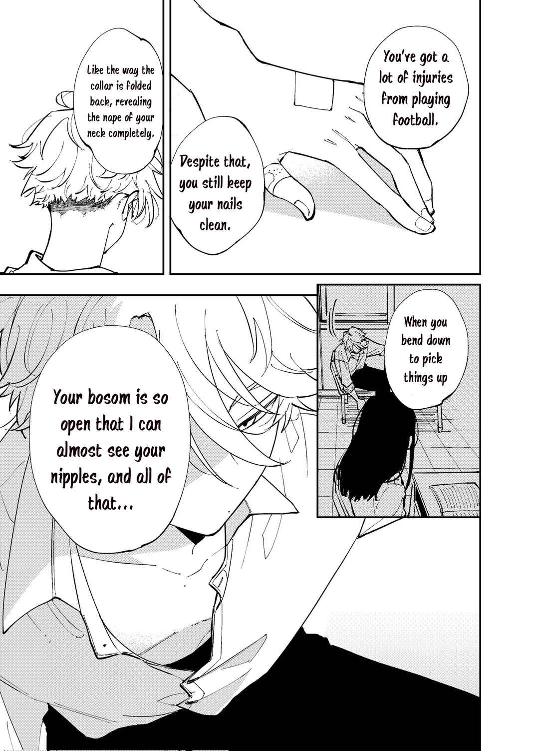 The Person Sitting Next to Me Looking at Me with Perverted Eyes (Pre-Serialization) Chapter 1 page 2