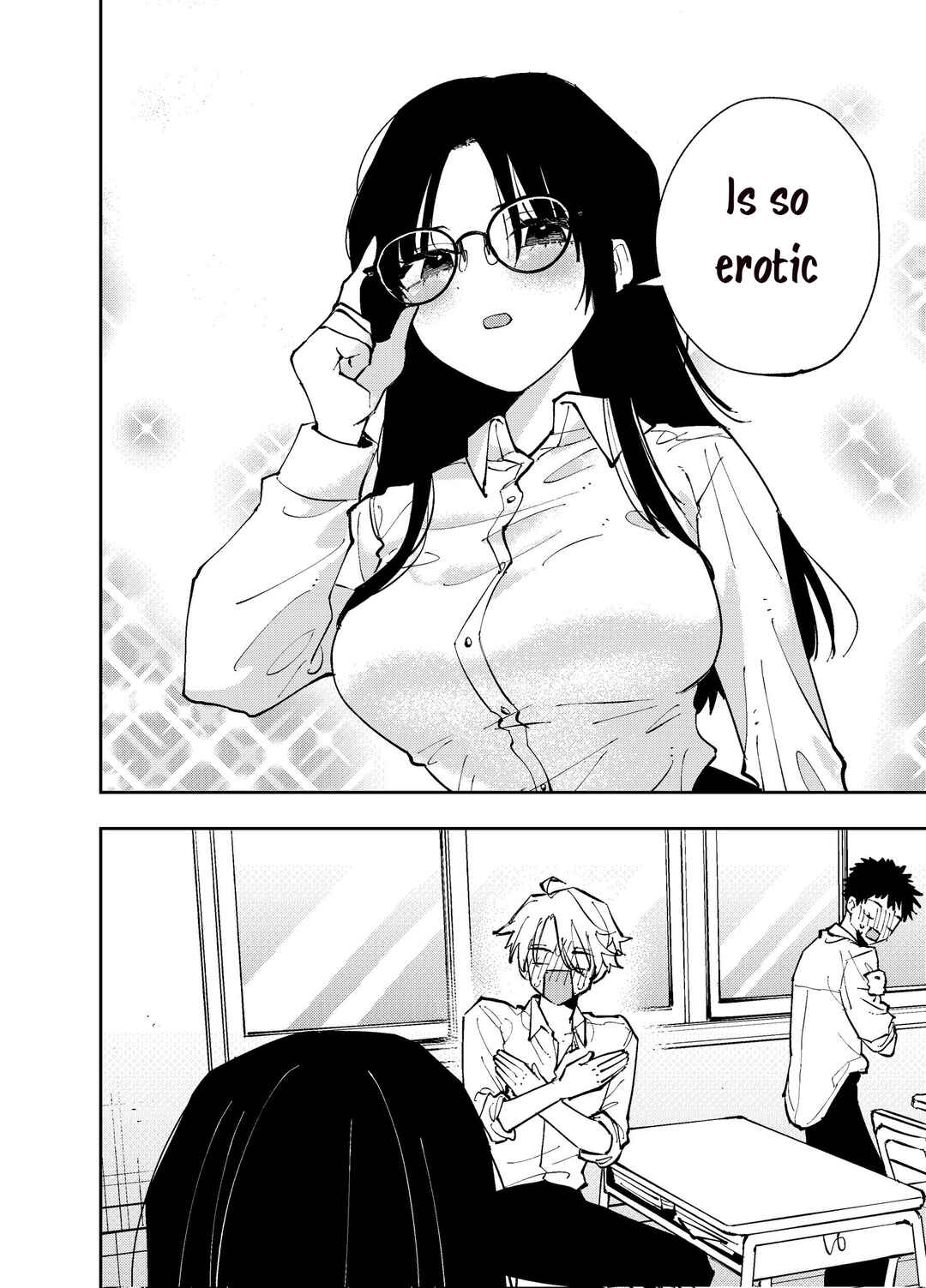 The Person Sitting Next to Me Looking at Me with Perverted Eyes (Pre-Serialization) Chapter 1 page 3