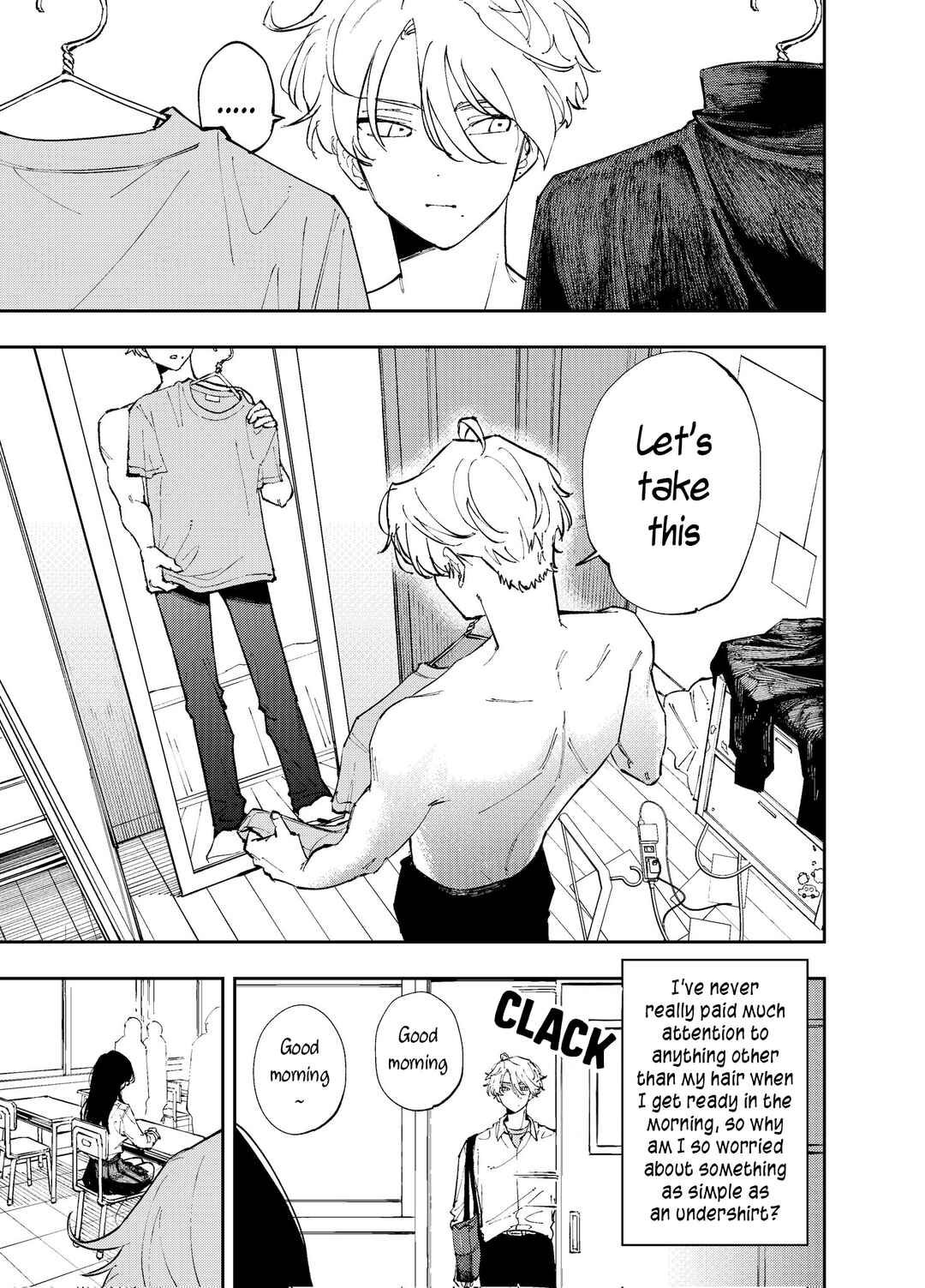 The Person Sitting Next to Me Looking at Me with Perverted Eyes (Pre-Serialization) Chapter 3 page 0