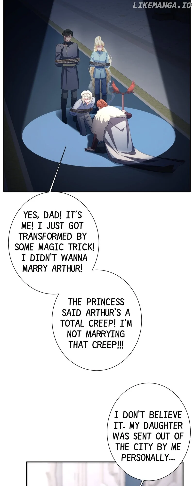 The Queen’s Life was At Stake Chapter 53 page 1