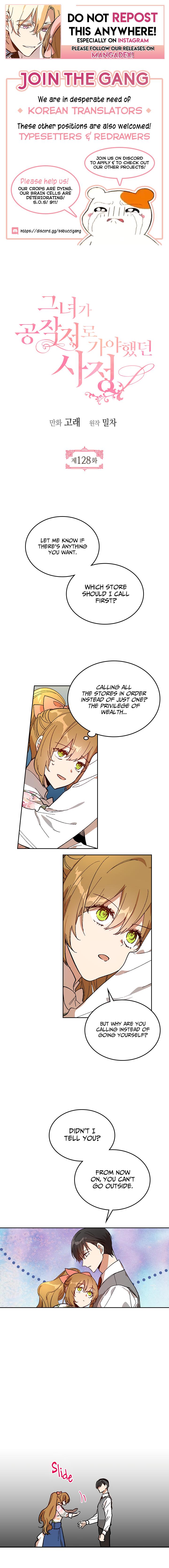 The Reason Why Raeliana Ended up at the Duke’s Mansion Chapter 128 page 0