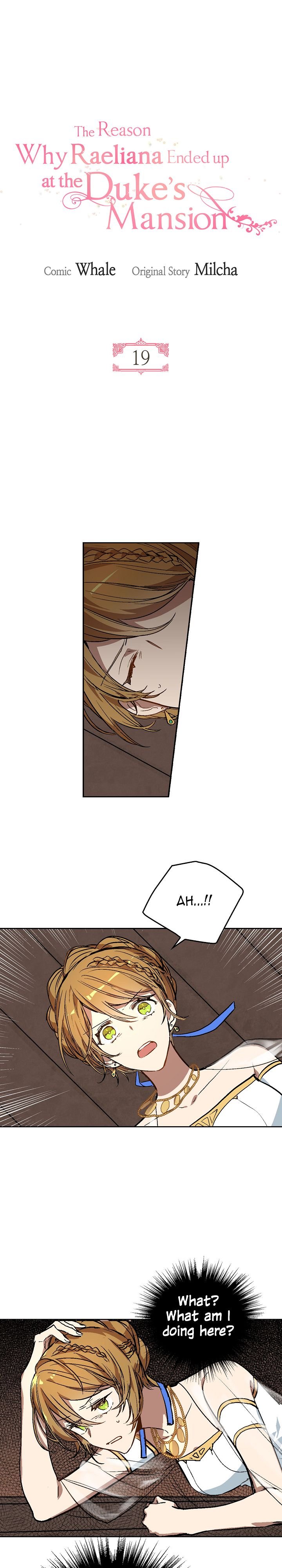 The Reason Why Raeliana Ended up at the Duke’s Mansion Chapter 19 page 1