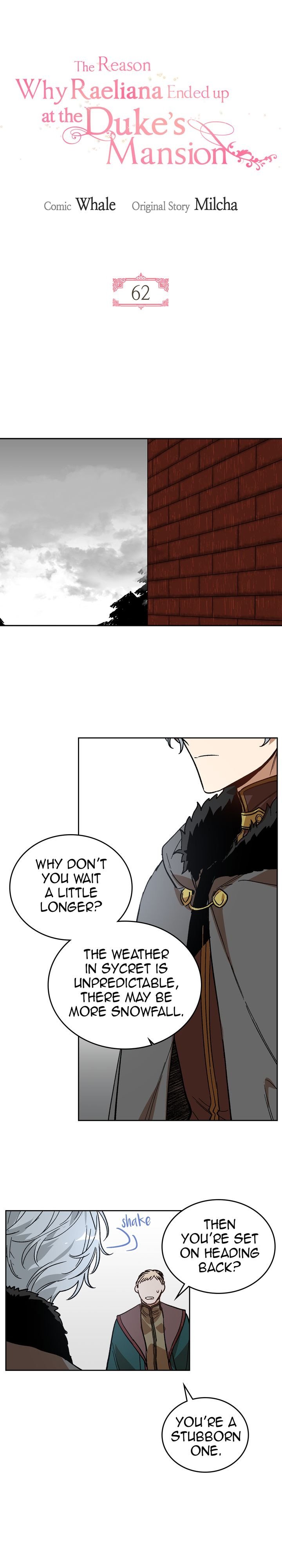 The Reason Why Raeliana Ended up at the Duke’s Mansion Chapter 62 page 0
