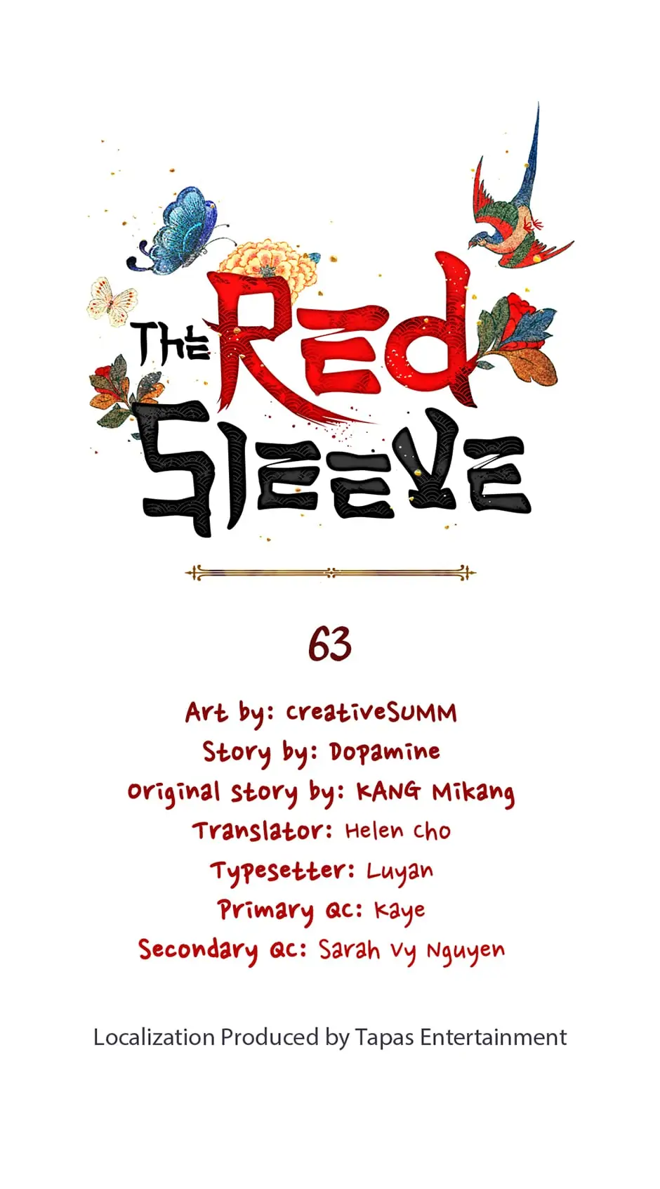 The Red Sleeve Chapter 63 page 0