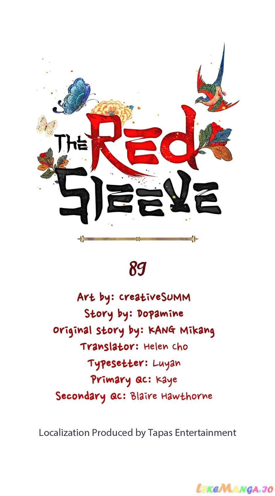 The Red Sleeve Chapter 89 page 0