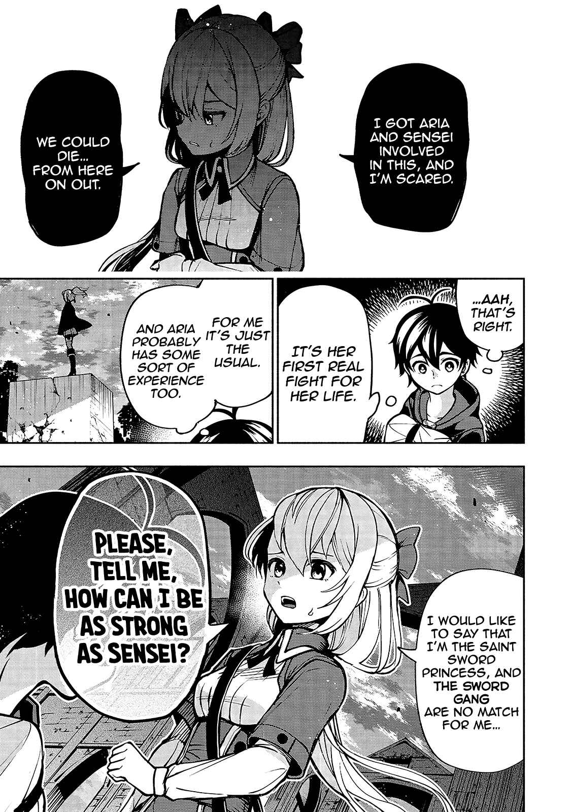 The Reincarnated "Sword Saint"  Wants to Take It Easy Chapter 13 page 11
