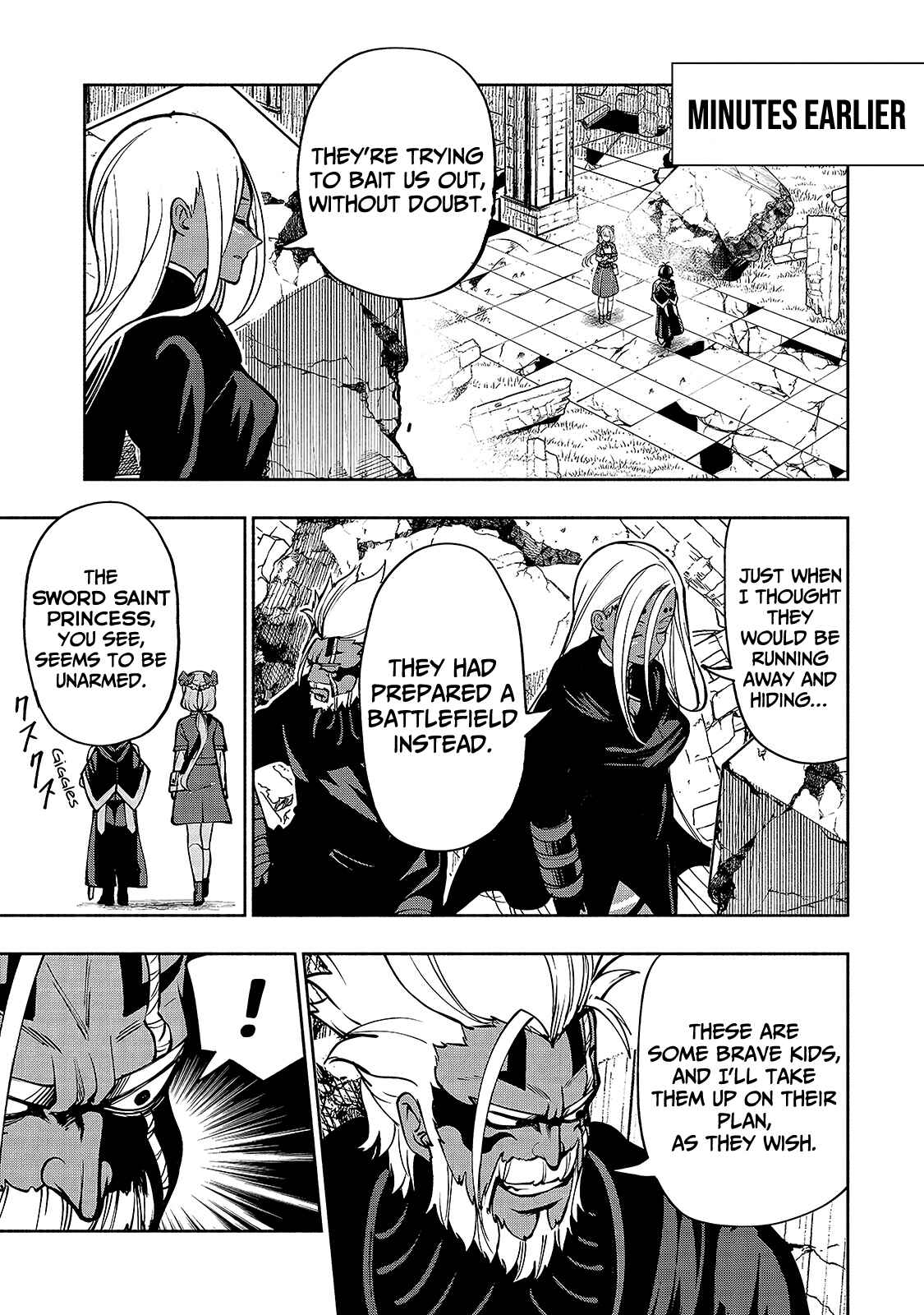 The Reincarnated "Sword Saint"  Wants to Take It Easy Chapter 13 page 15