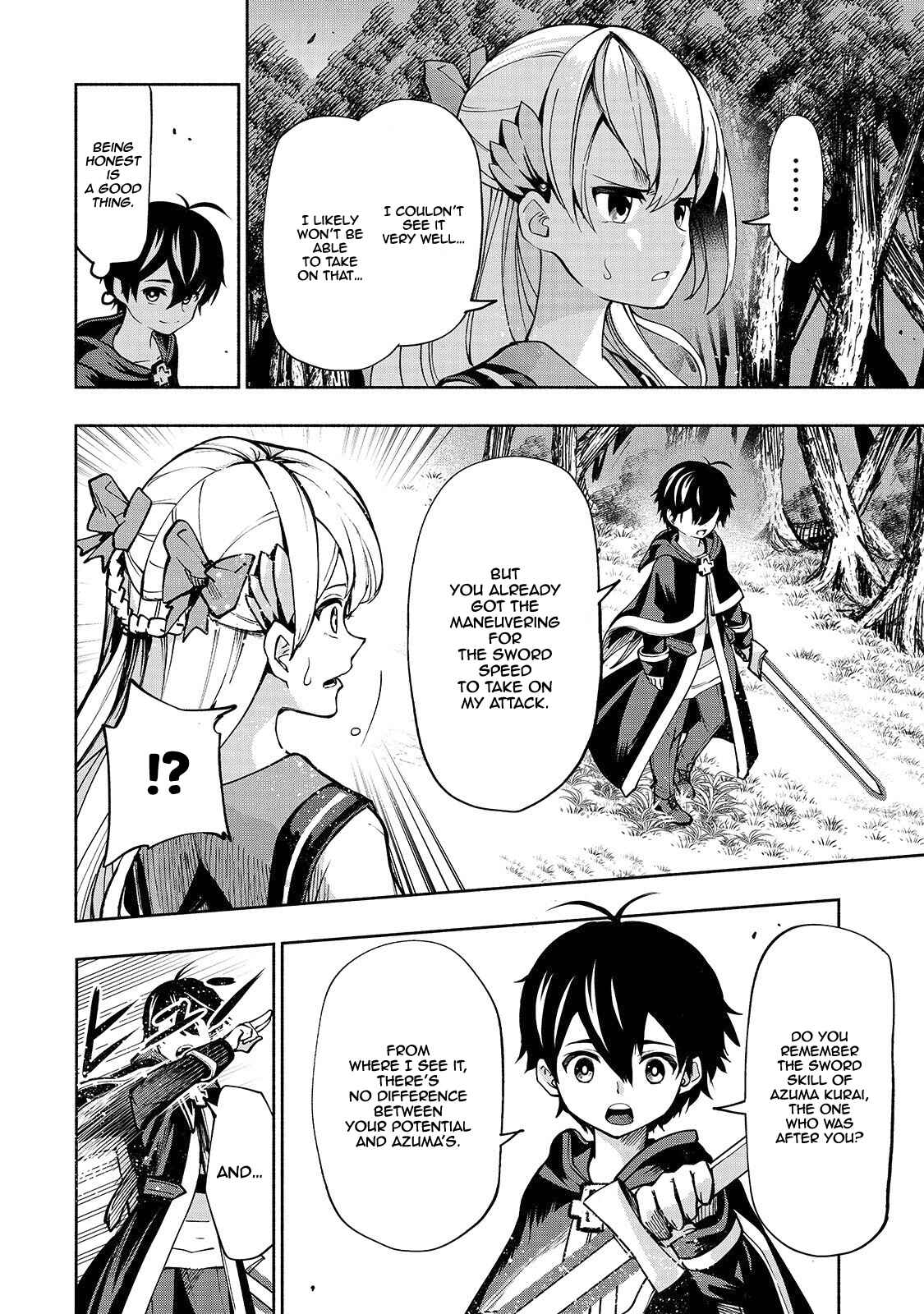The Reincarnated "Sword Saint"  Wants to Take It Easy Chapter 5 page 15