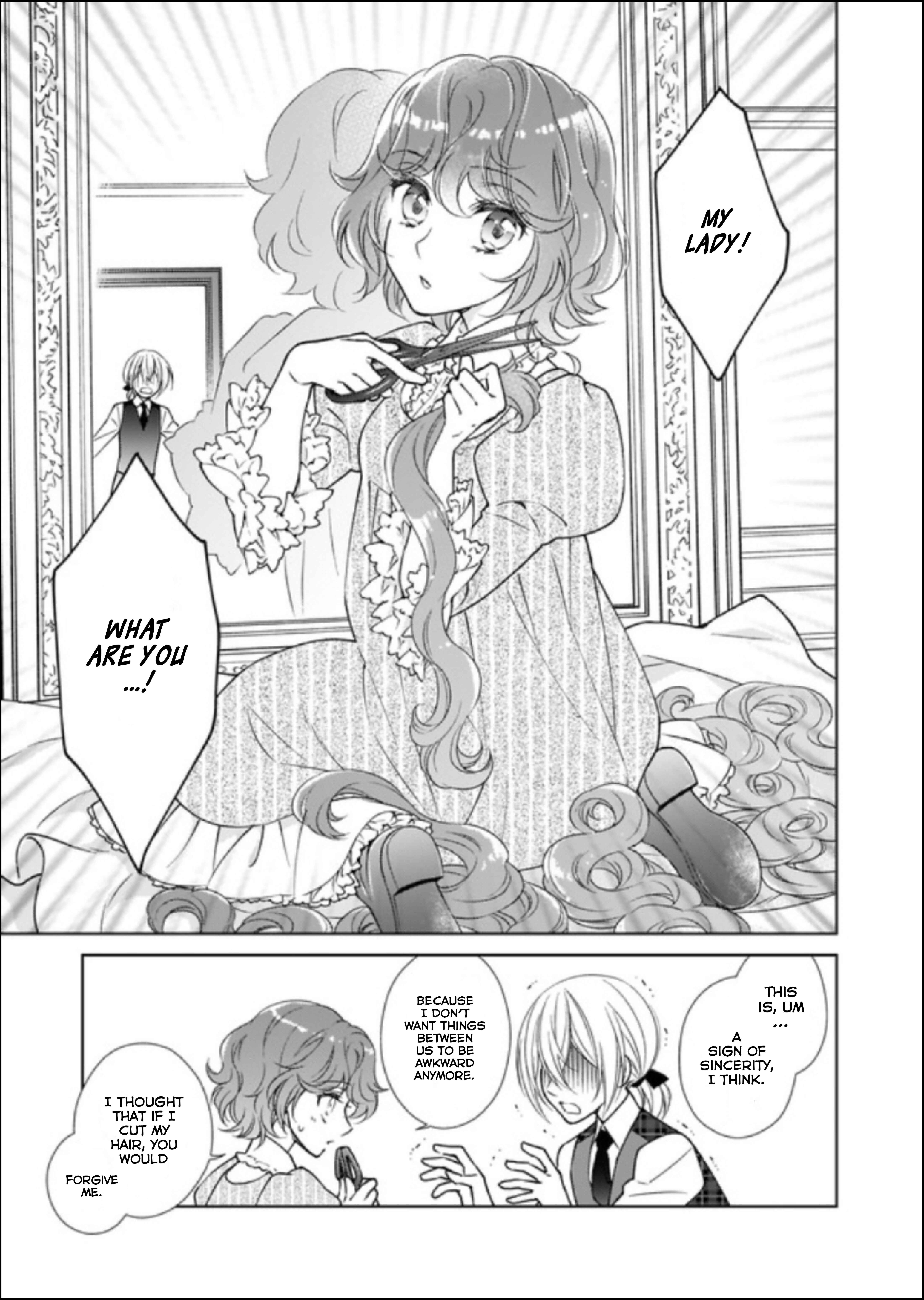 The Result of Being Reincarnated Is Having a Master-Servant Relationship with the Yandere Love Interest Chapter 2.2 page 4
