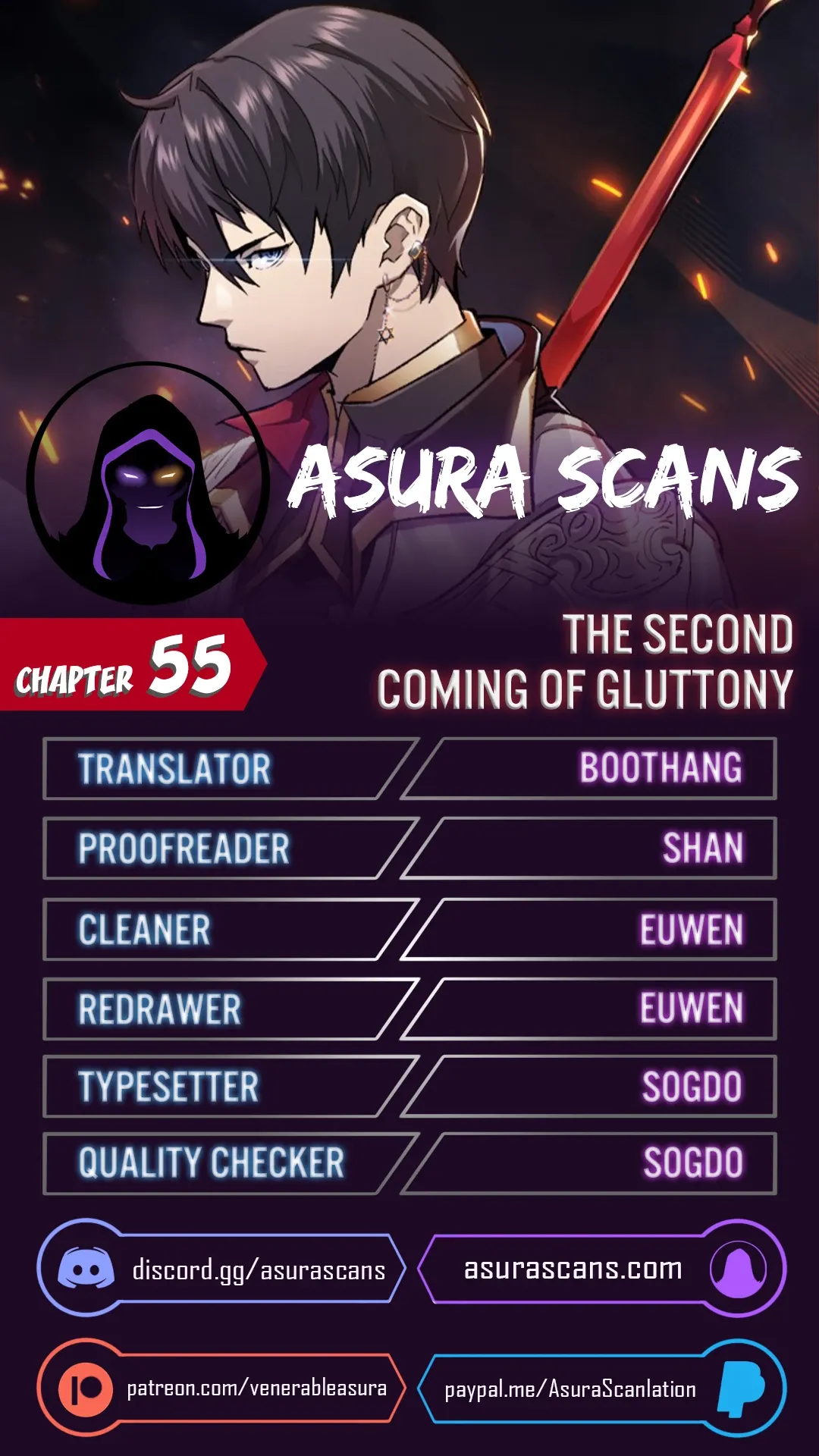 The Second Coming of Gluttony Chapter 55 page 0