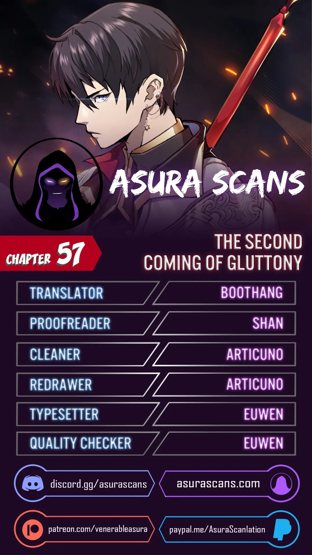 The Second Coming of Gluttony Chapter 57 page 0