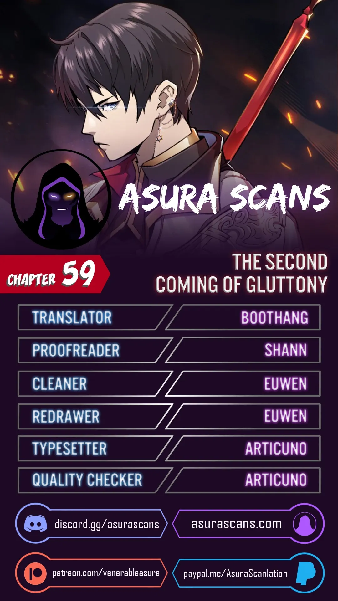 The Second Coming of Gluttony Chapter 59 page 0