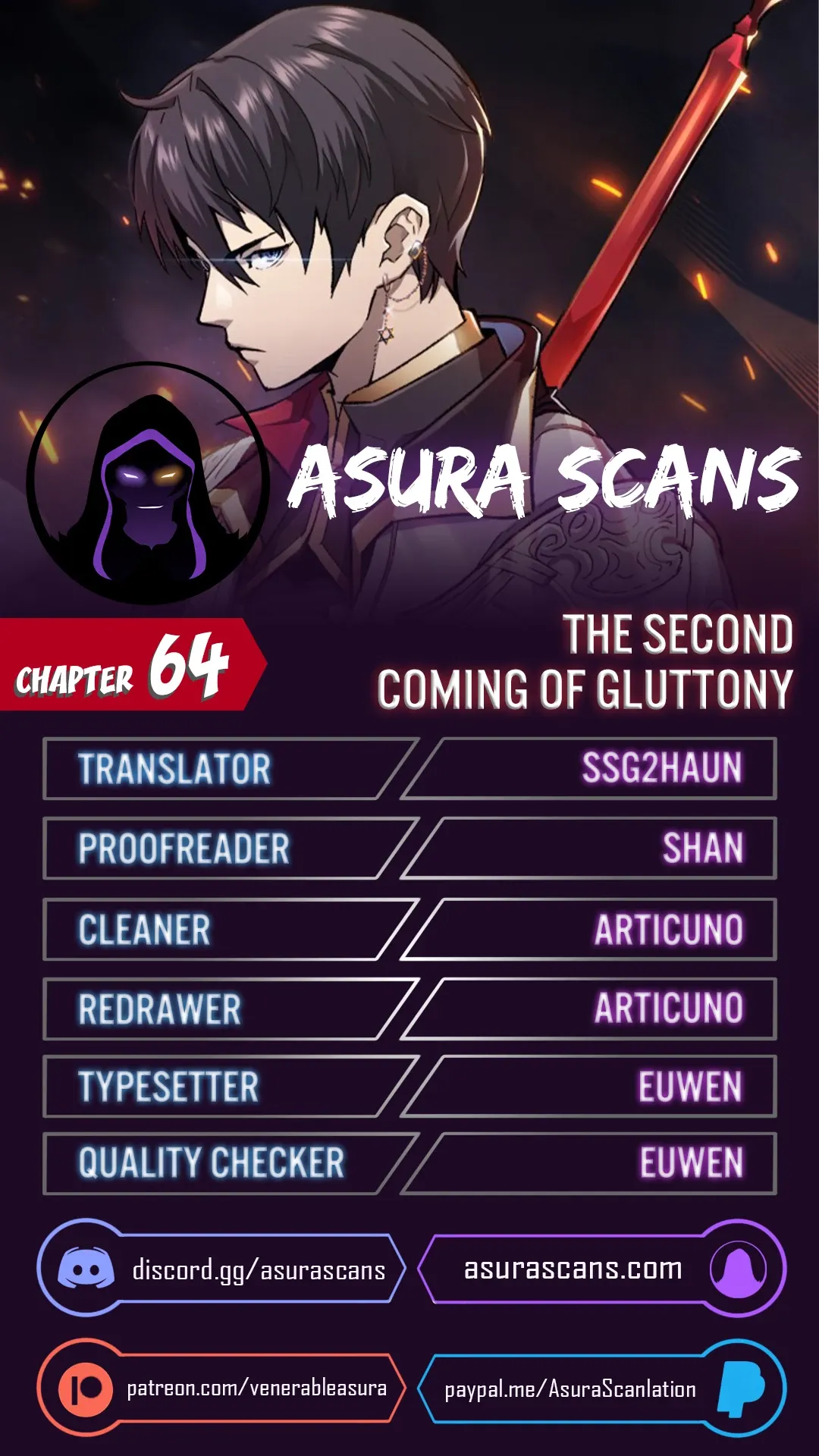 The Second Coming of Gluttony Chapter 64 page 0