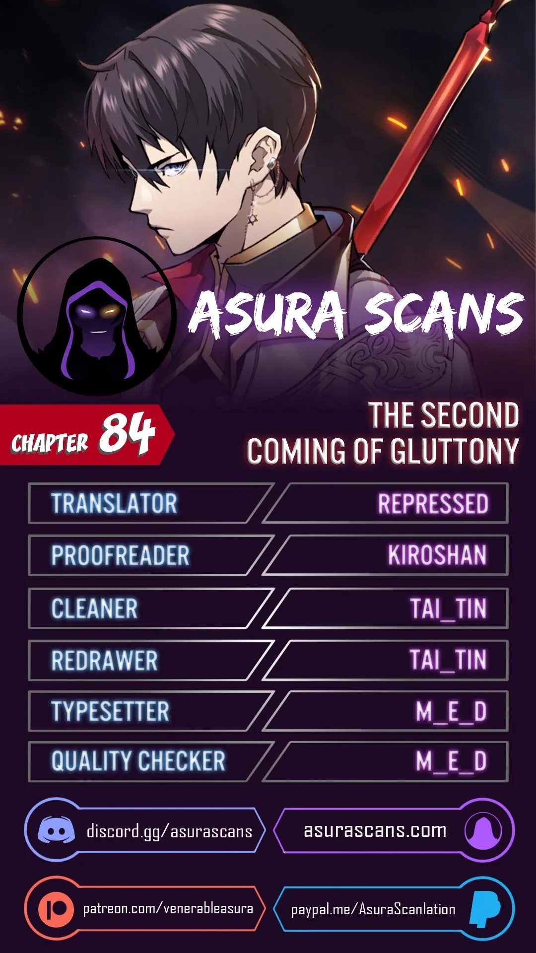 The Second Coming of Gluttony Chapter 84 page 0