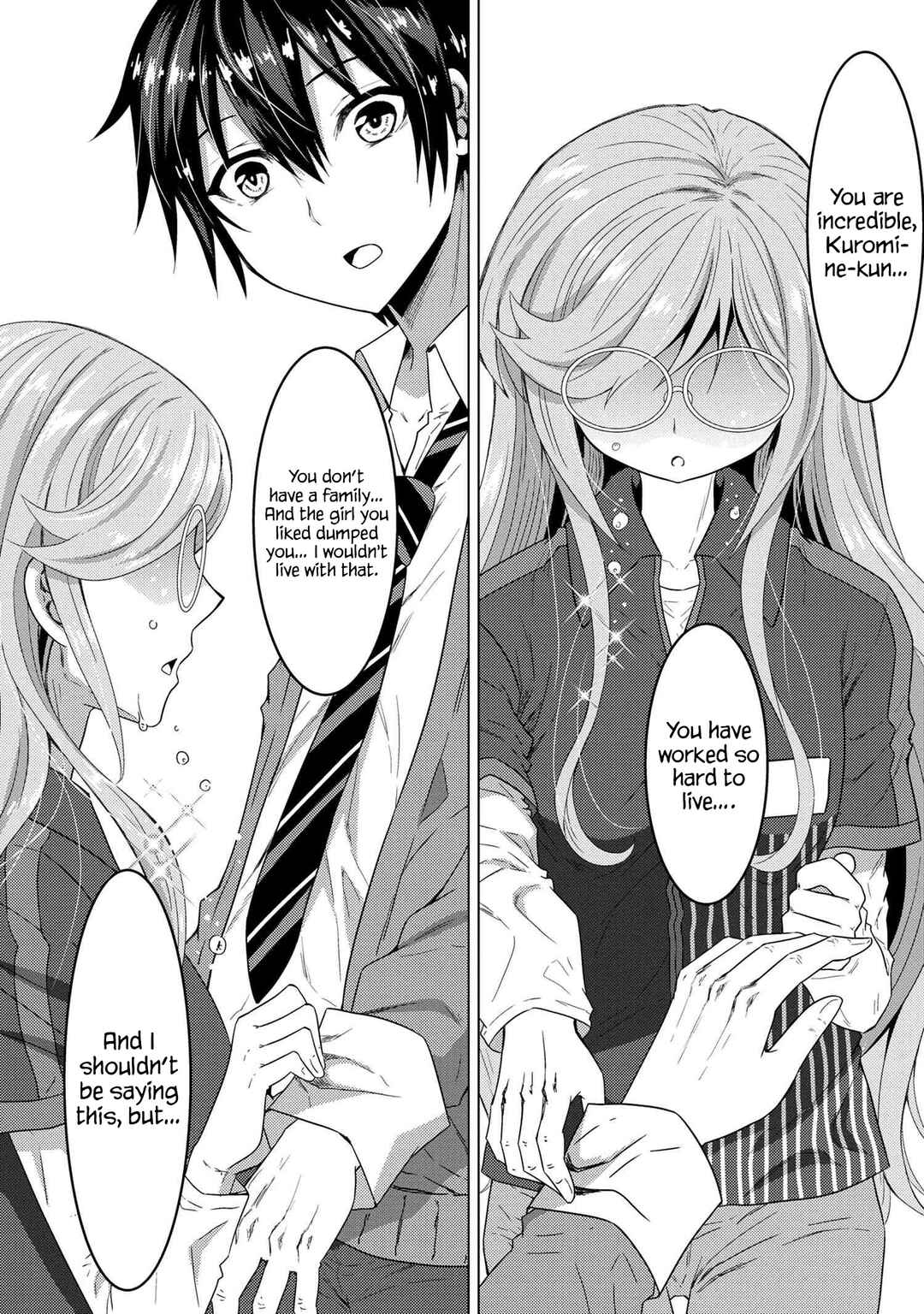 The Sobbing Clerk I Helped From the Convenience Store’s Robbery Is in Fact a Naive and Cute Gal From My Class Chapter 1 page 18