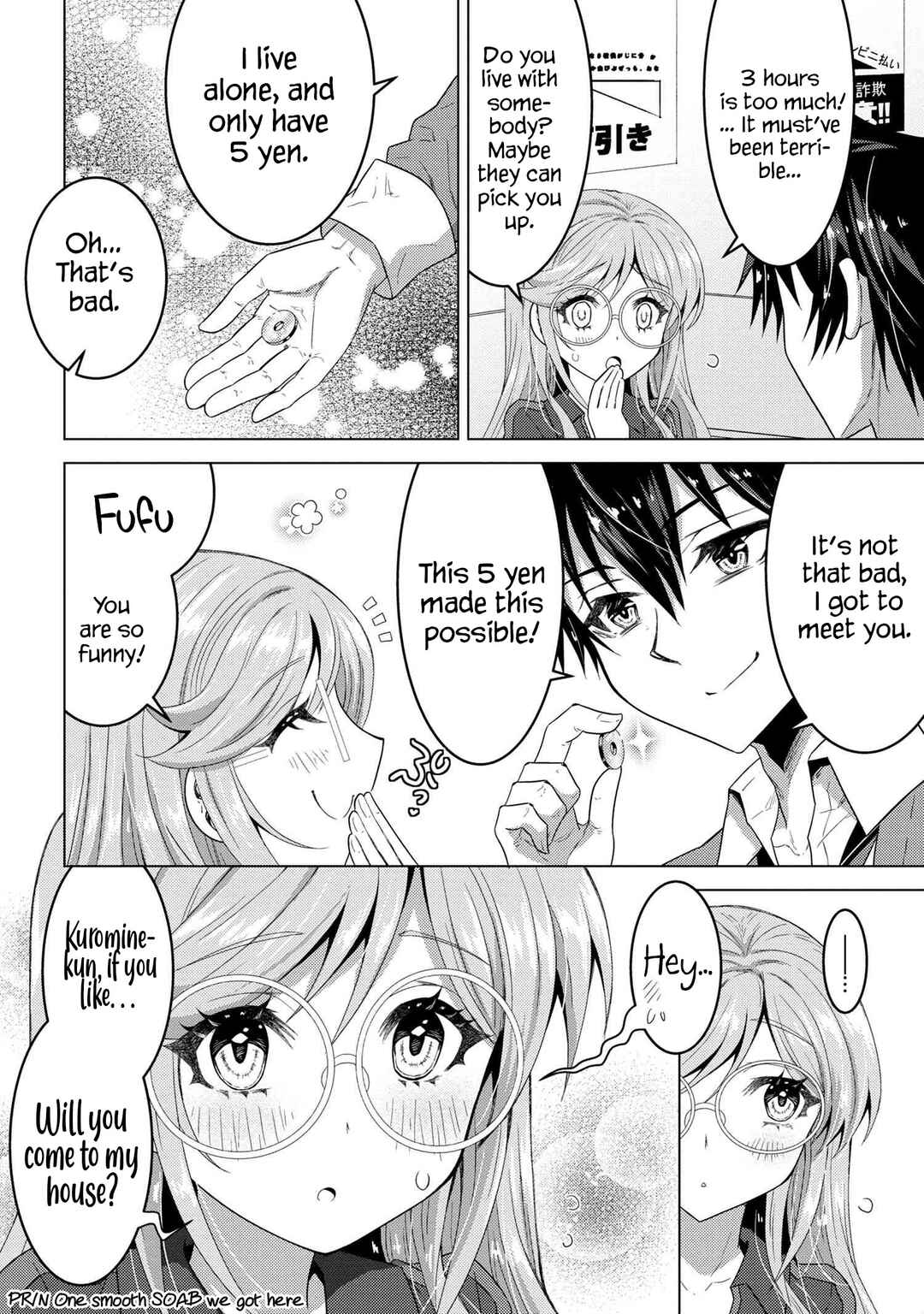 The Sobbing Clerk I Helped From the Convenience Store’s Robbery Is in Fact a Naive and Cute Gal From My Class Chapter 1 page 22