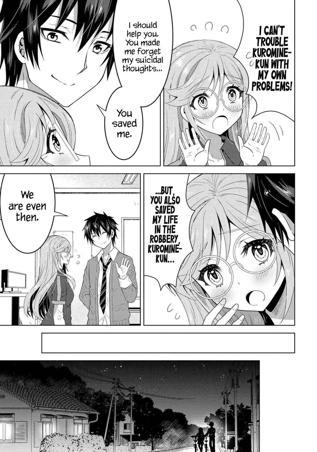 The Sobbing Clerk I Helped From the Convenience Store’s Robbery Is in Fact a Naive and Cute Gal From My Class Chapter 1 page 25